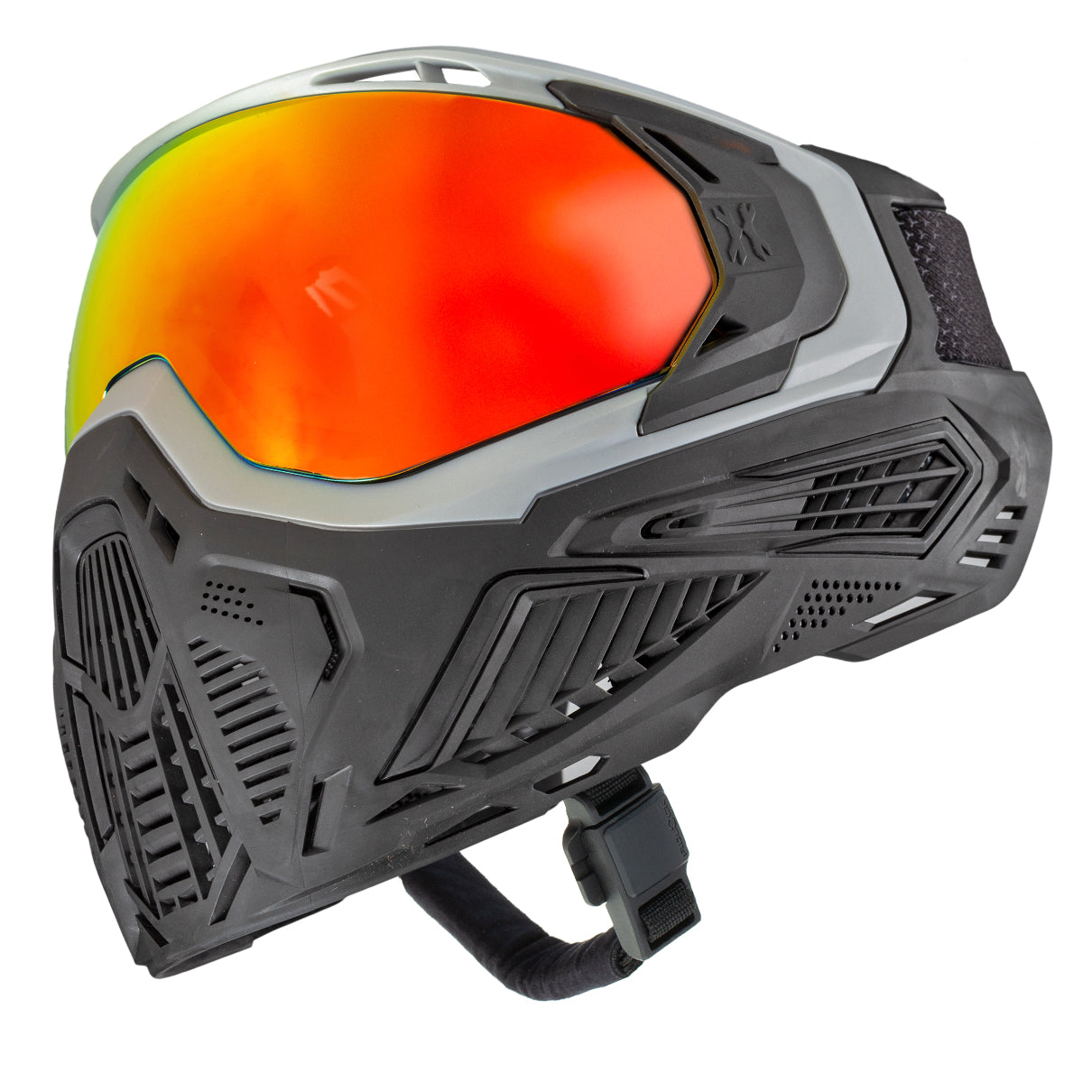 HK Army SLR Paintball Goggle - Solar (Silver/Black w Scorch Lens)