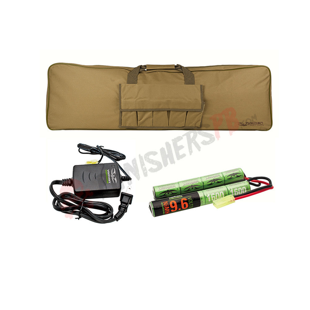 Valken Energy Battery, Smart Charger, and Gun Bag Combo