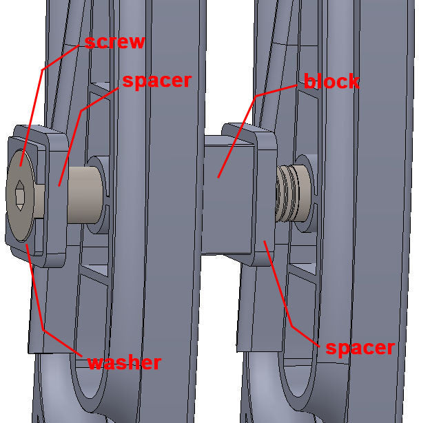 Helix Triple/Quad Mag Clamp Extension Kit