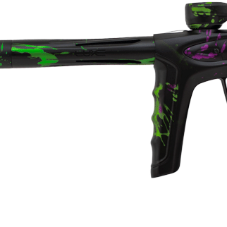 DLX Luxe Ice - Gloss Black / Lime/ Purple Splash
