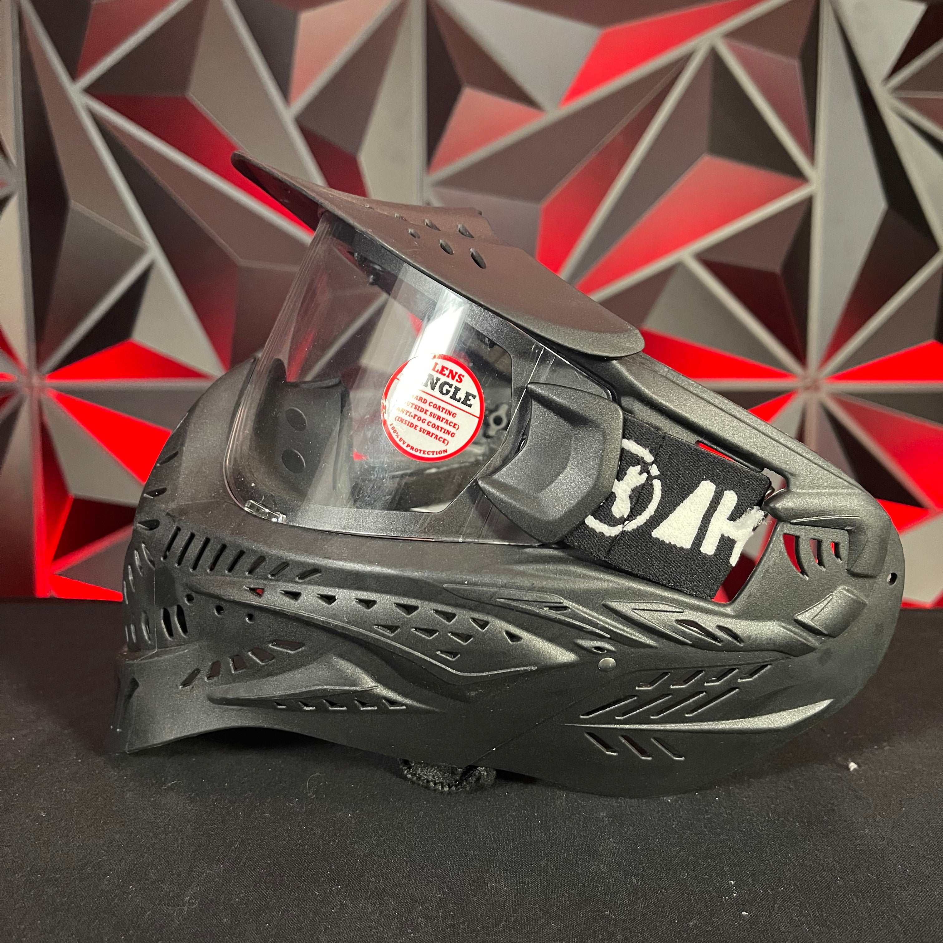 Used HK Army HSTL Paintball Mask - Black *Single Lens*
