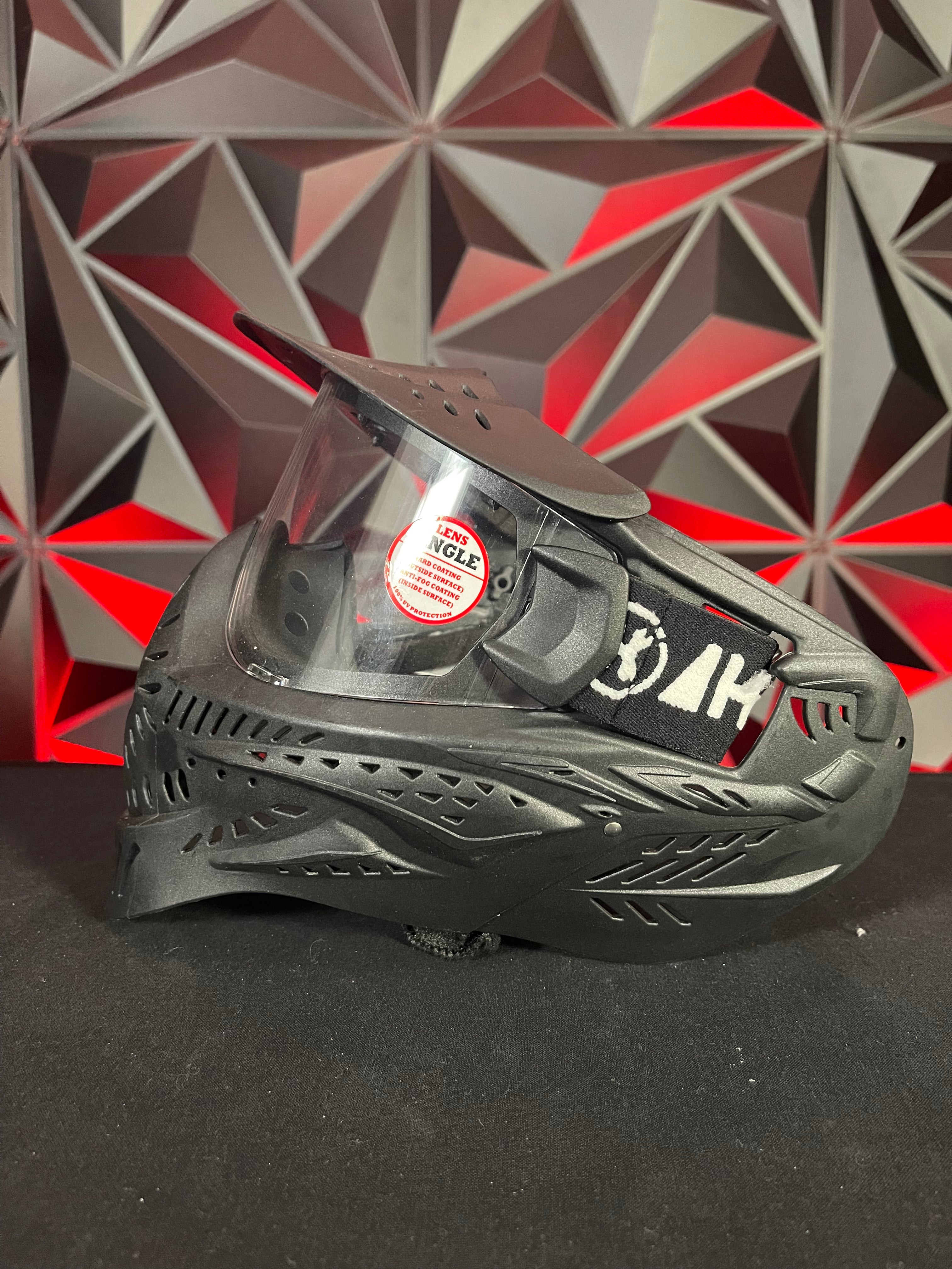 Used HK Army HSTL Paintball Mask - Black *Single Lens*
