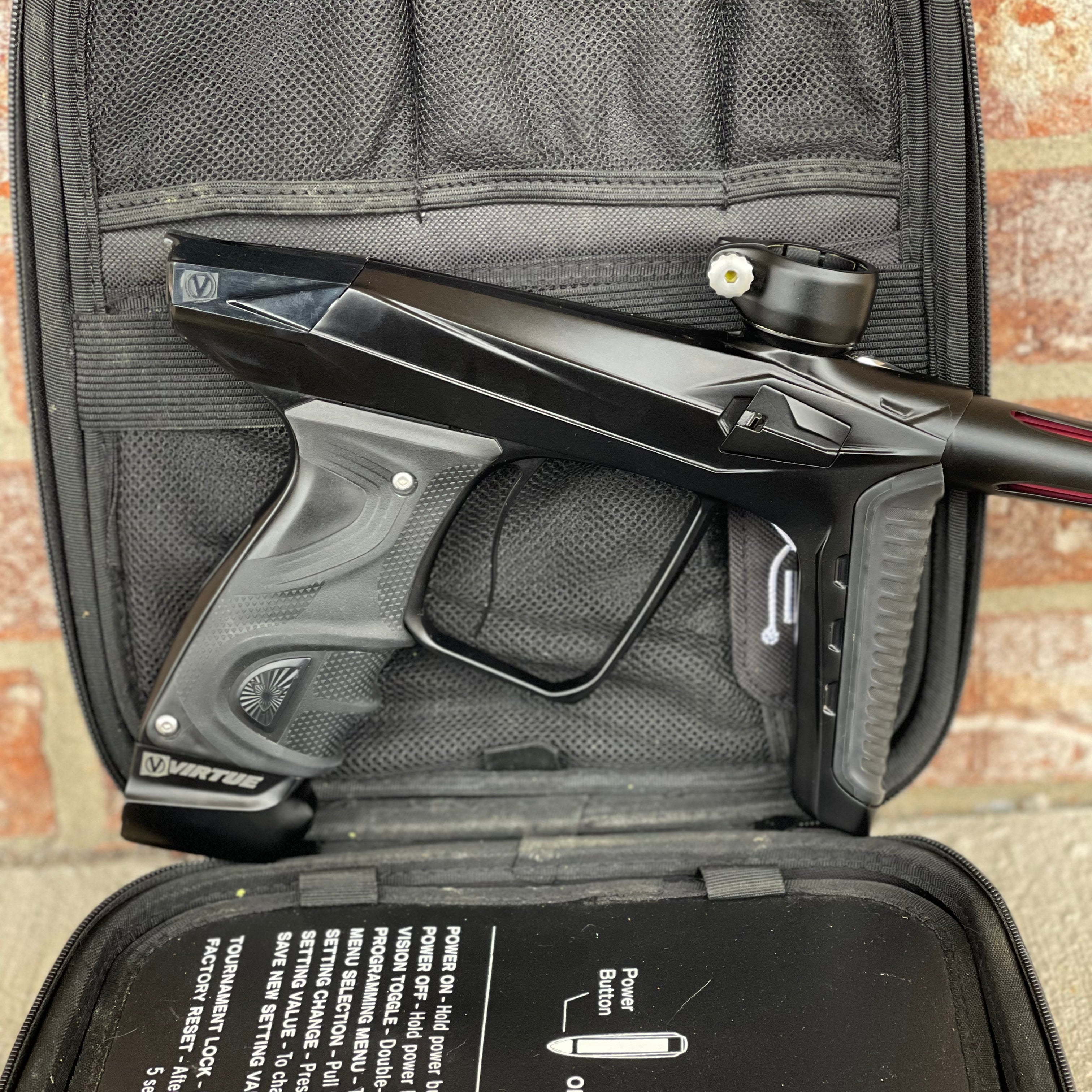 Used Virtue Luxe Ace Paintball Gun - Dust Black