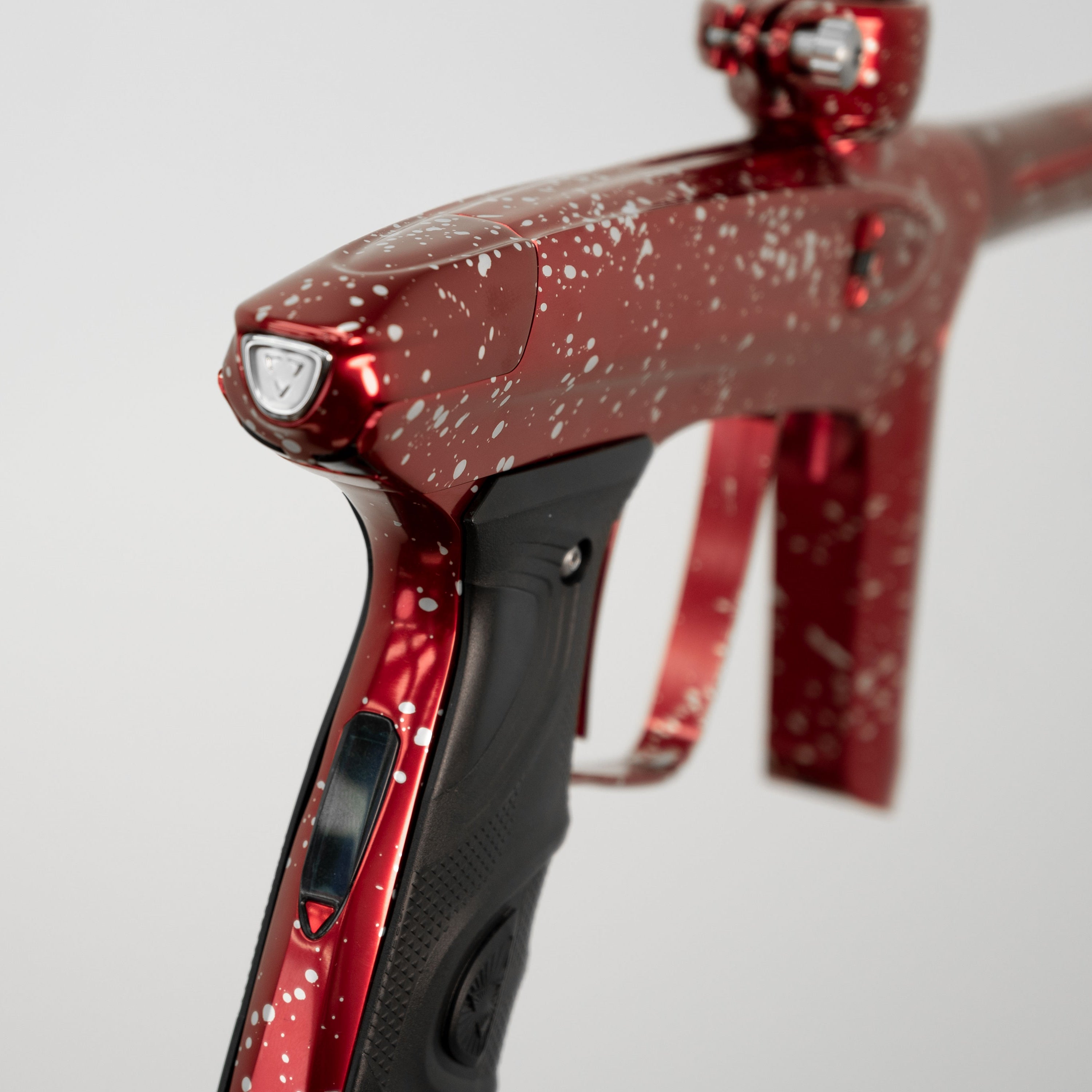 DLX Luxe TM40 Paintball Gun - LE Dr. Speckle (Gloss Red / Silver Speckle)