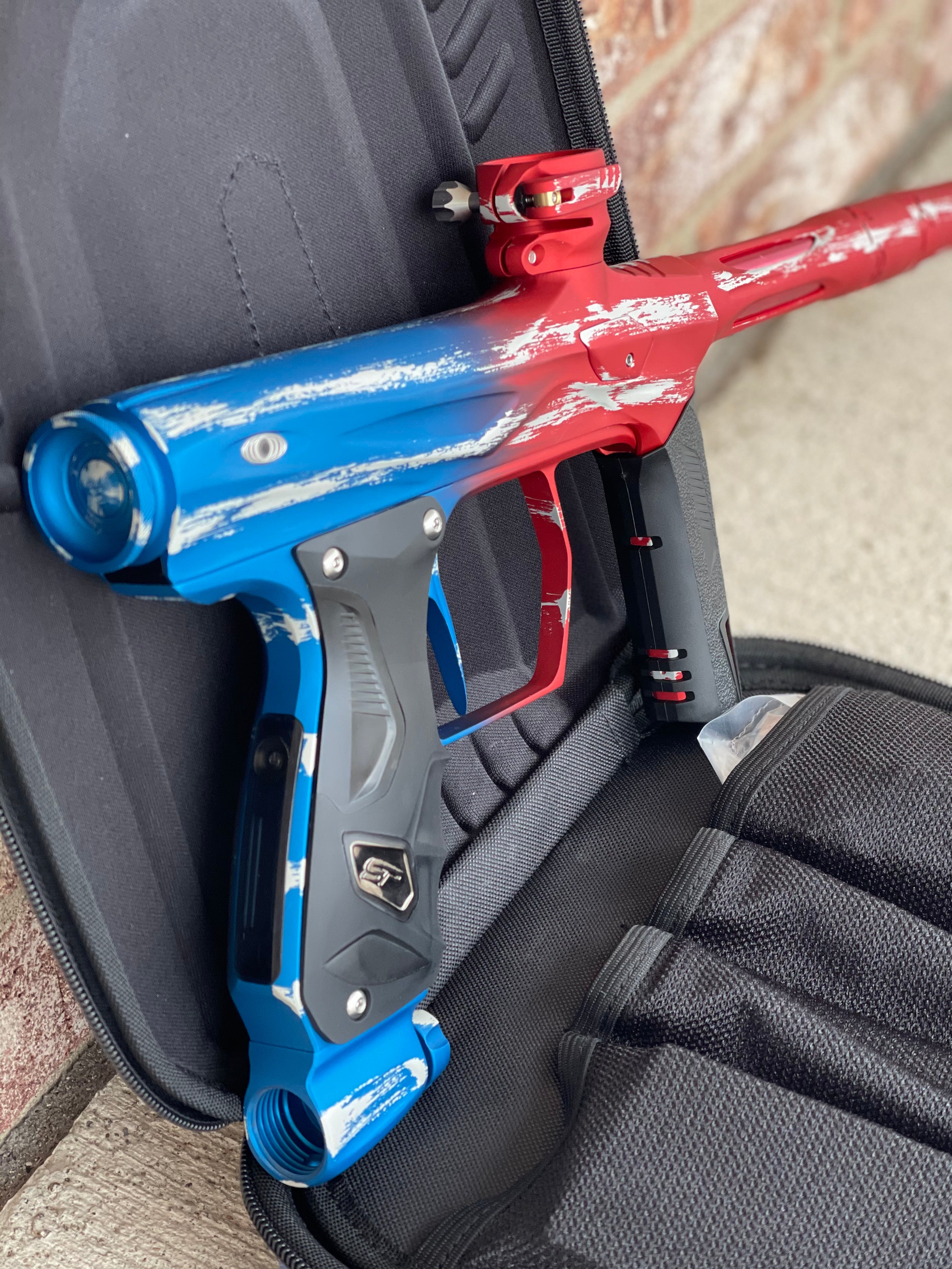 Used Shocker Amp Paintball Gun - LE Patriot