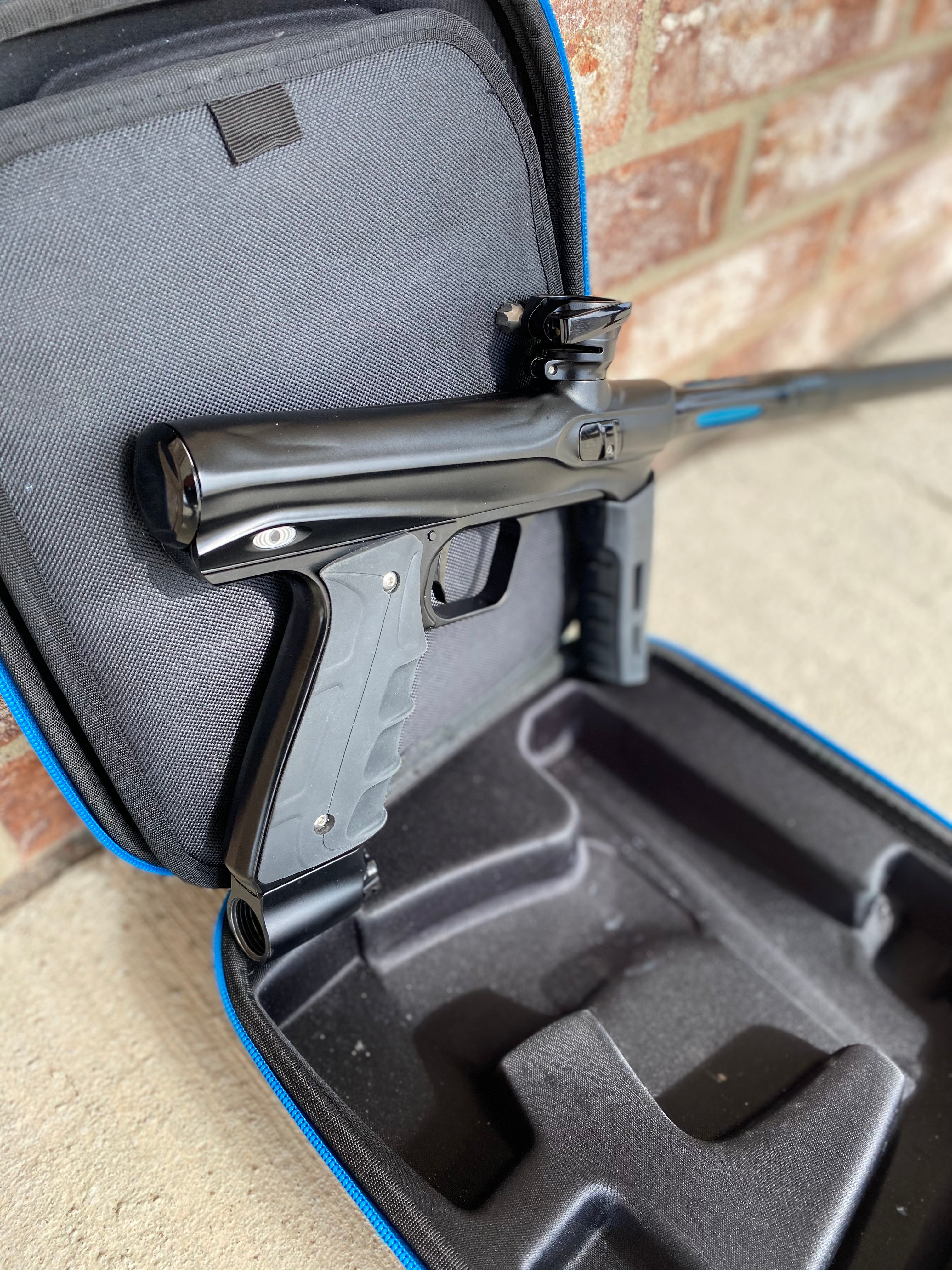 Used Shocker XLS CVO Paintball Gun - Dust Black