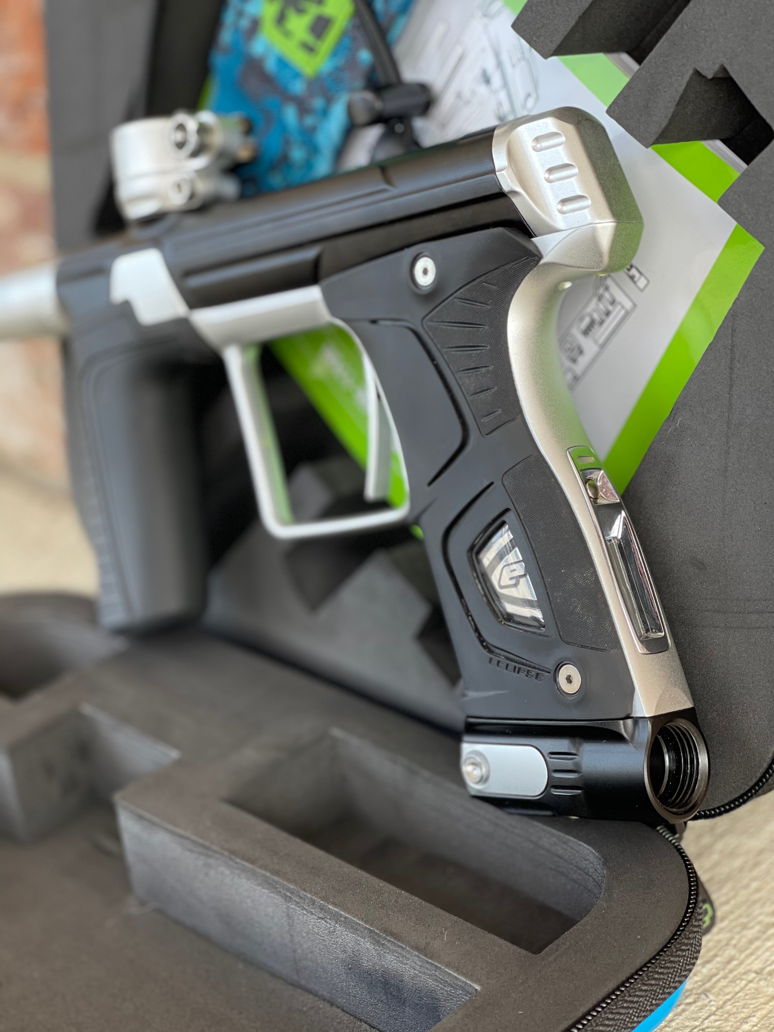 Used Planet Eclipse Gtek 170R Paintball Gun - Black / Silver