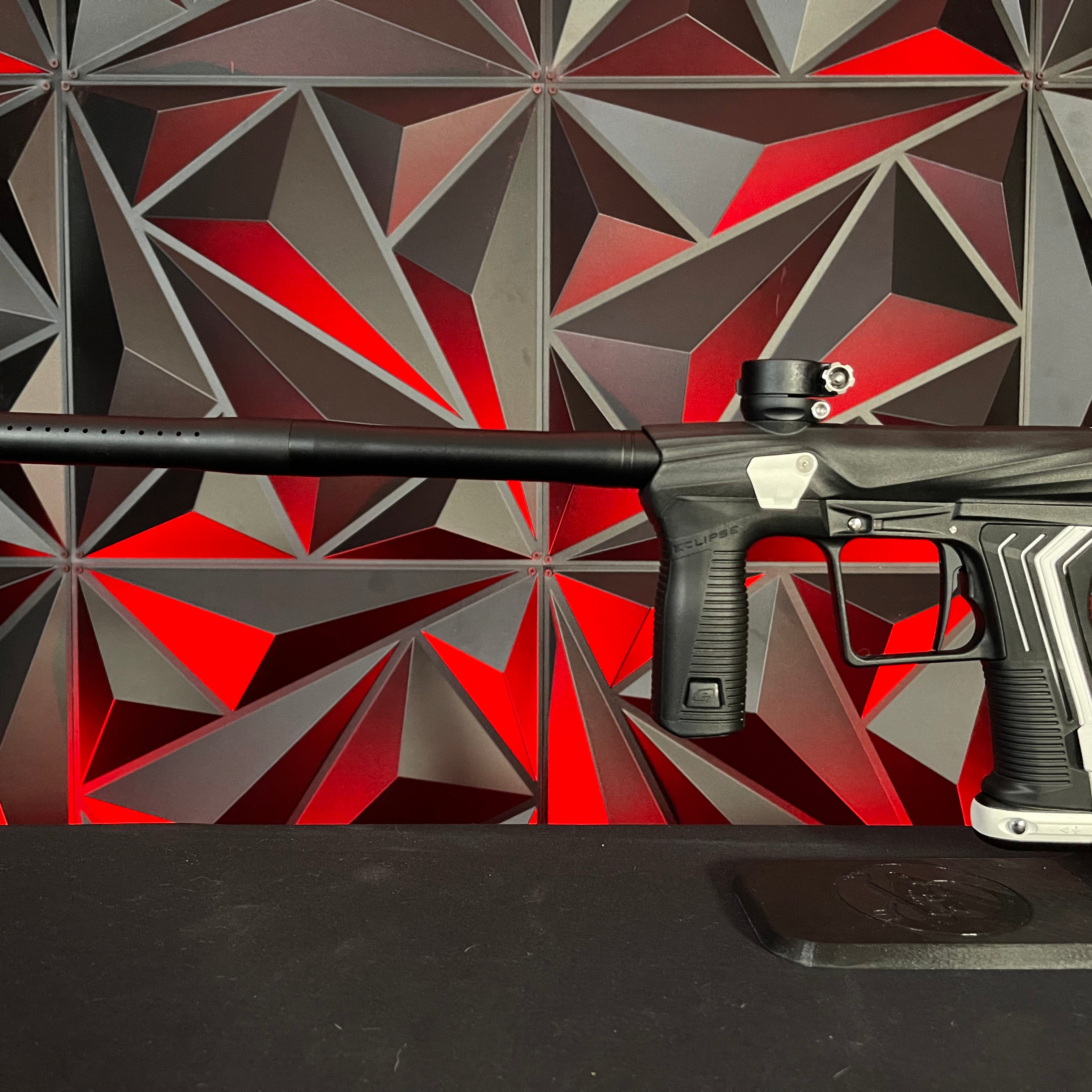 Used Planet Eclipse Etha3 Paintball Marker - Black w/ White CCU Kit + HK Army Exo Marker Case 2.0