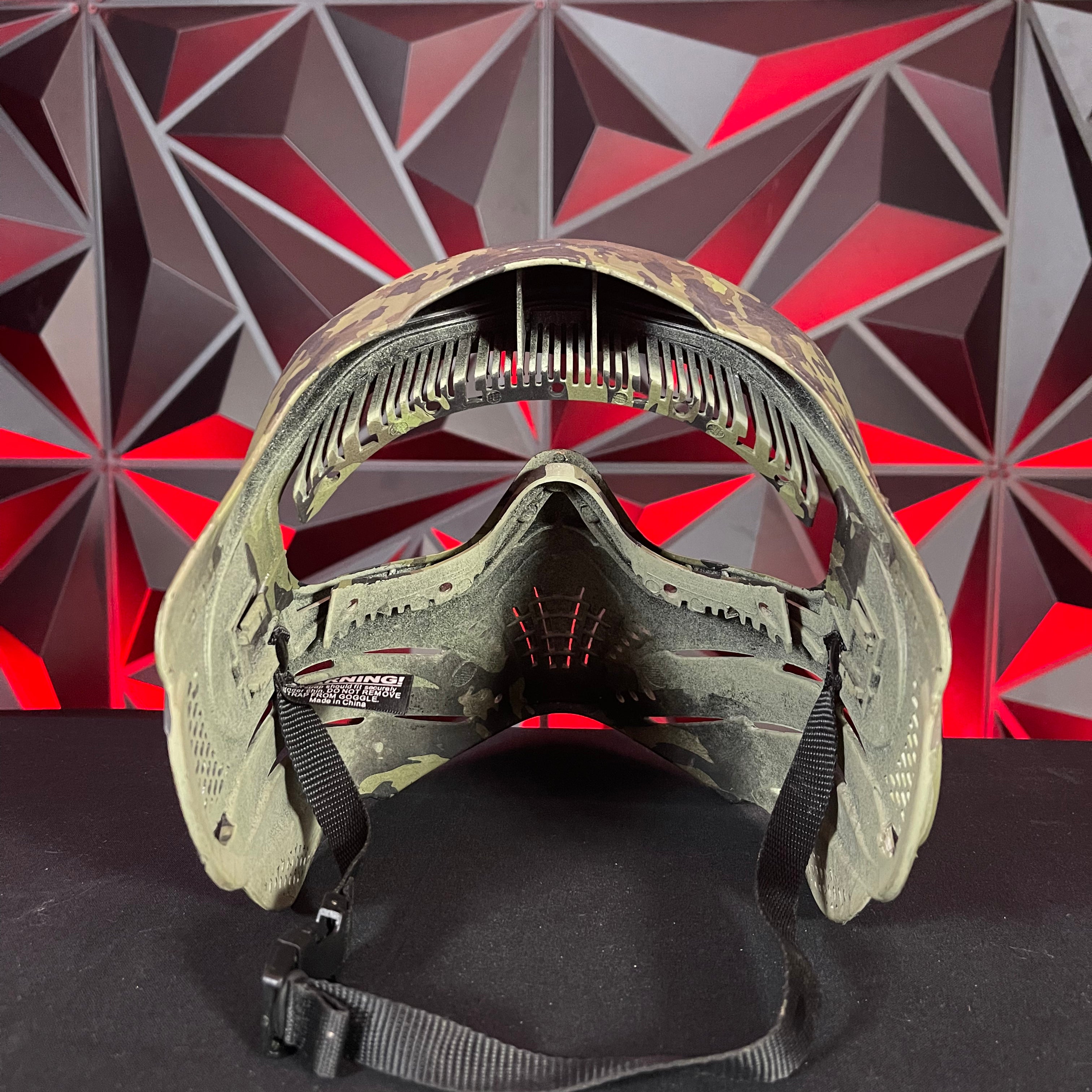 Used JT Paintball Mask - Olive Camo *Frame ONLY*