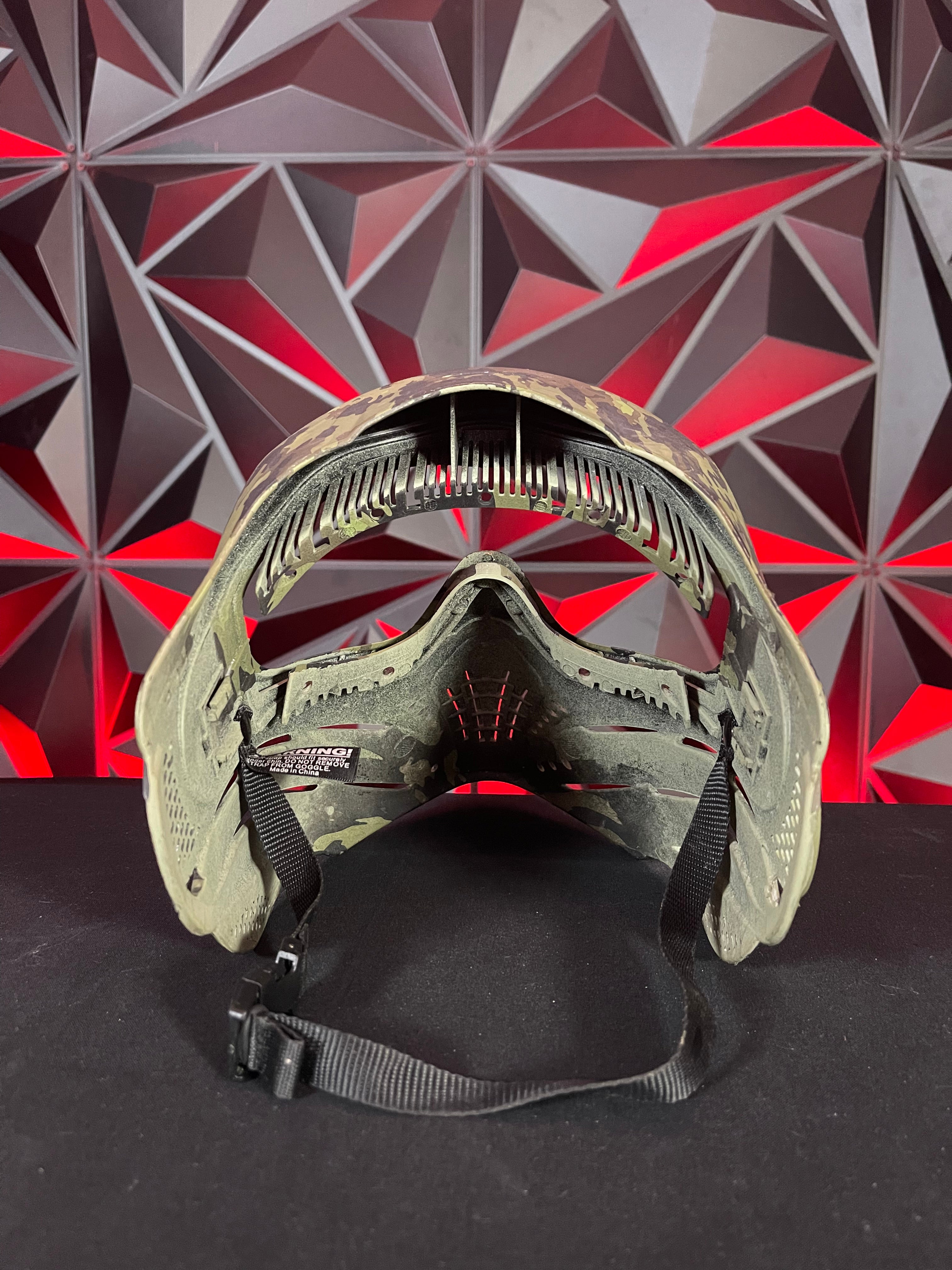 Used JT Paintball Mask - Olive Camo *Frame ONLY*