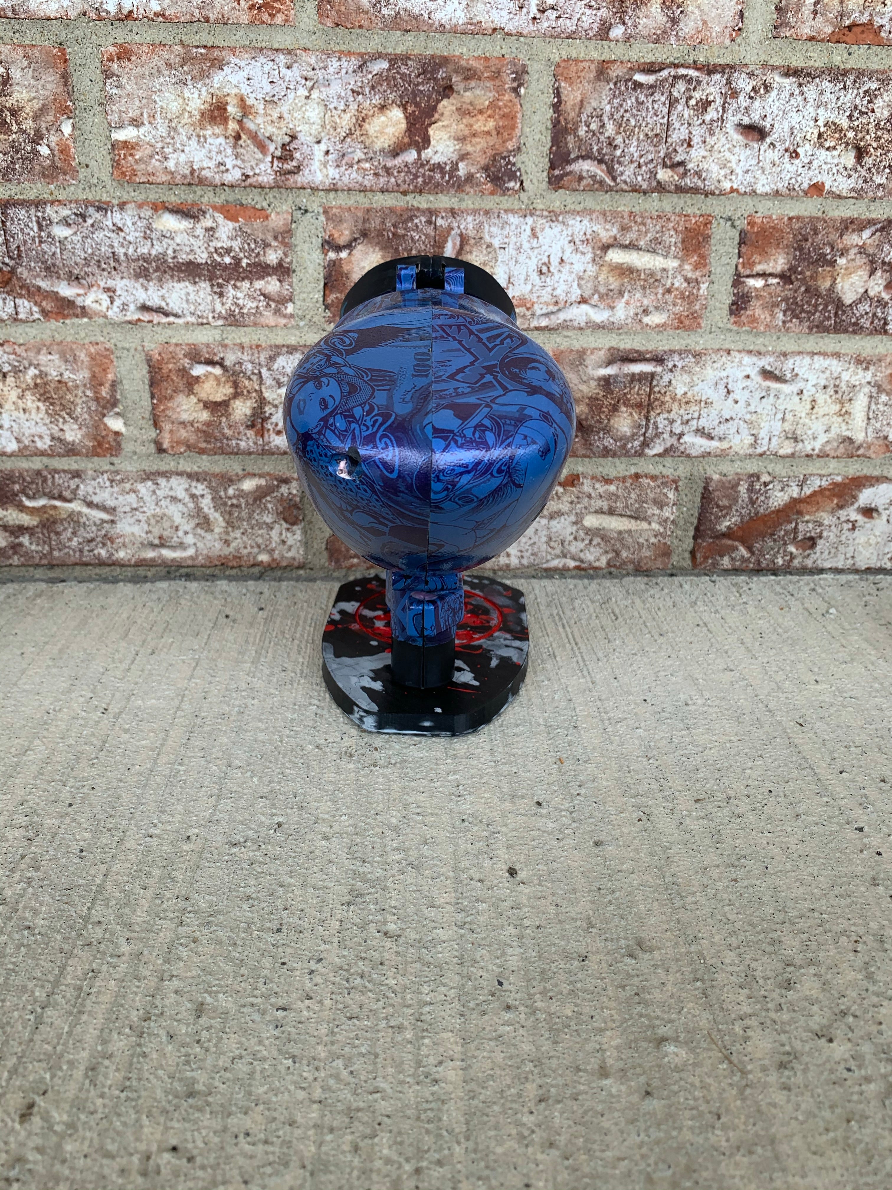 Used JT Revolution Paintball Loader - Blue/ Pruple w/ SpeedFeed