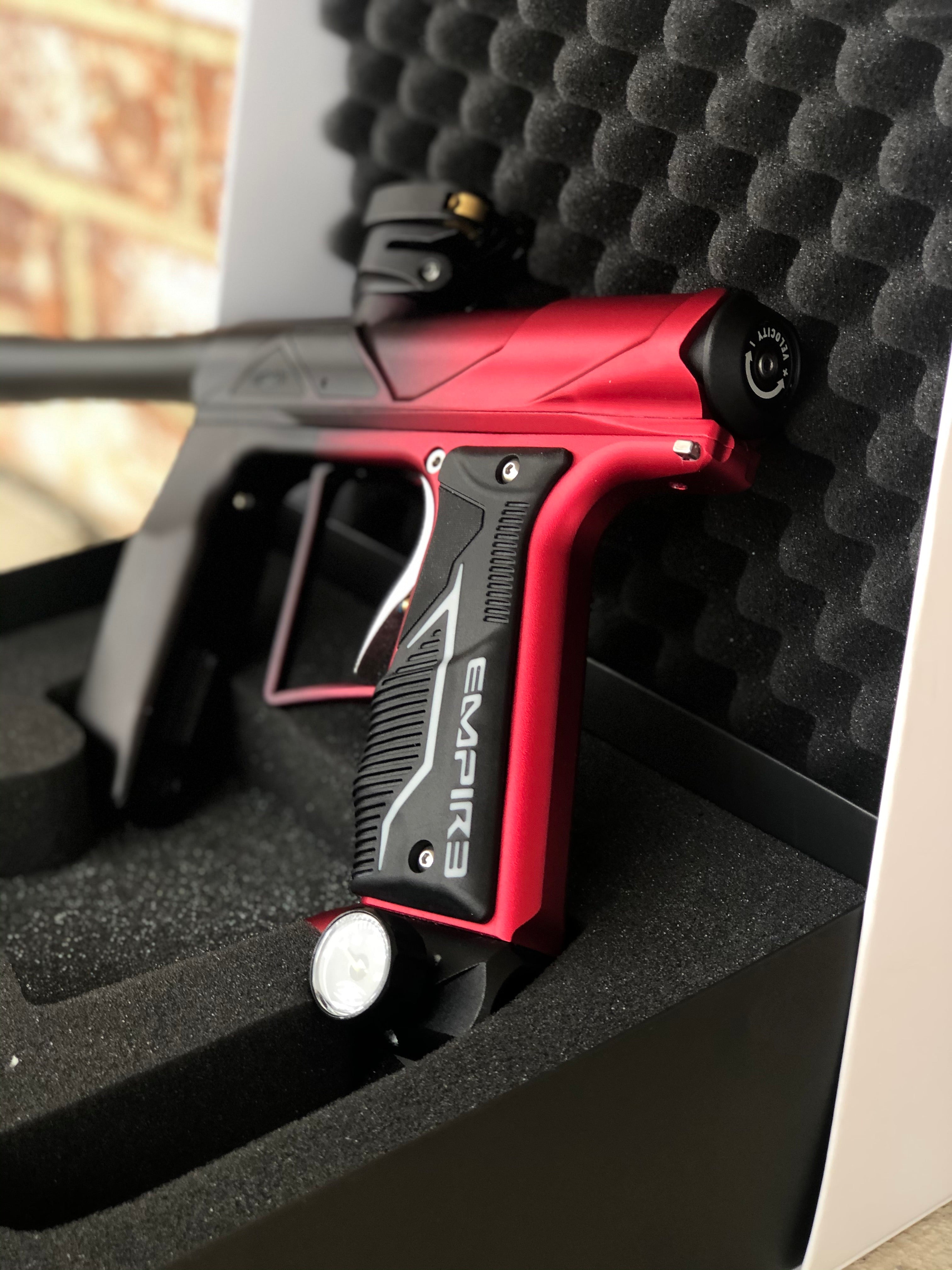 Used Empire Axe Pro Paintball Gun - Red/Black