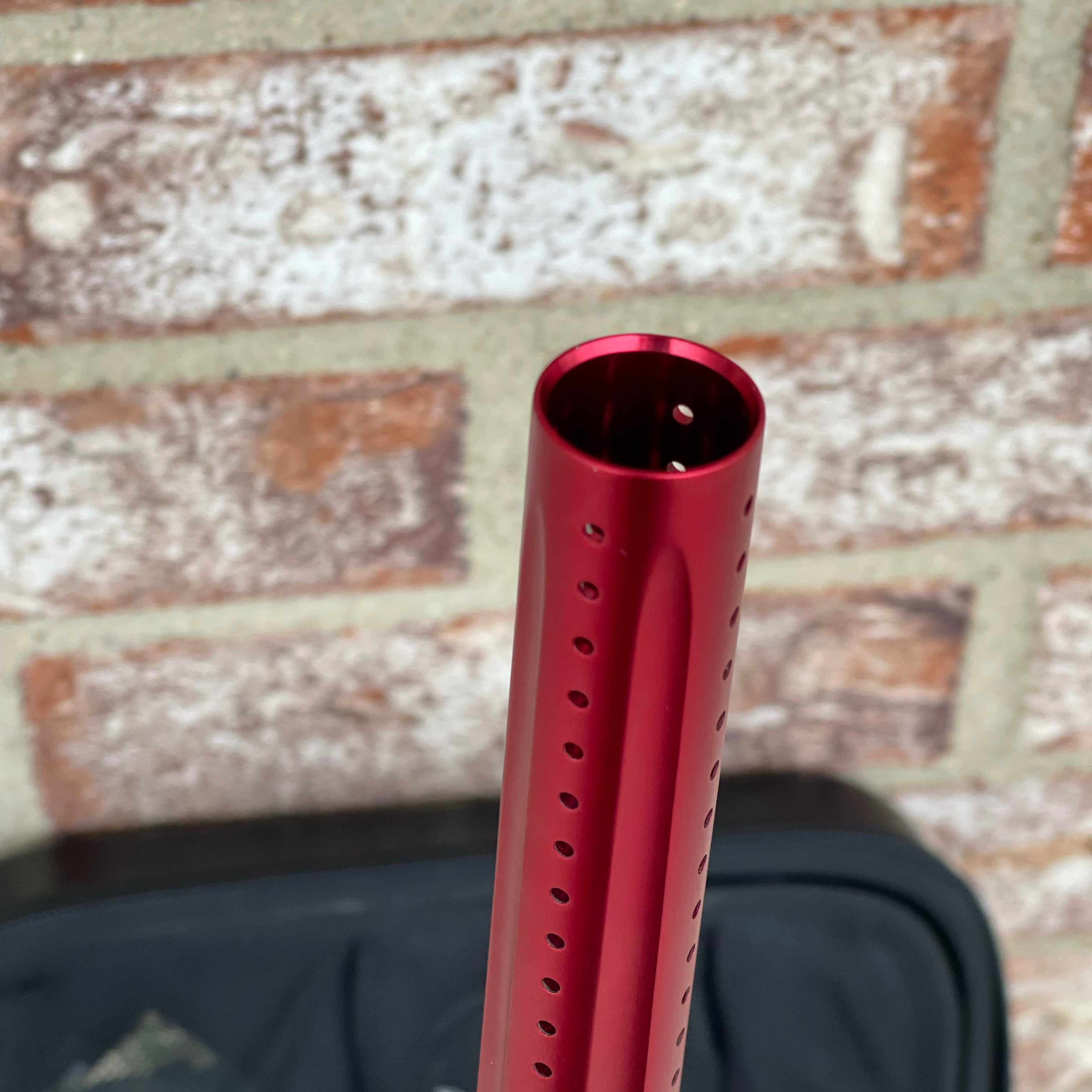 Used DLX Luxe TM40 Paintball Gun - Dust Red / Gloss Red