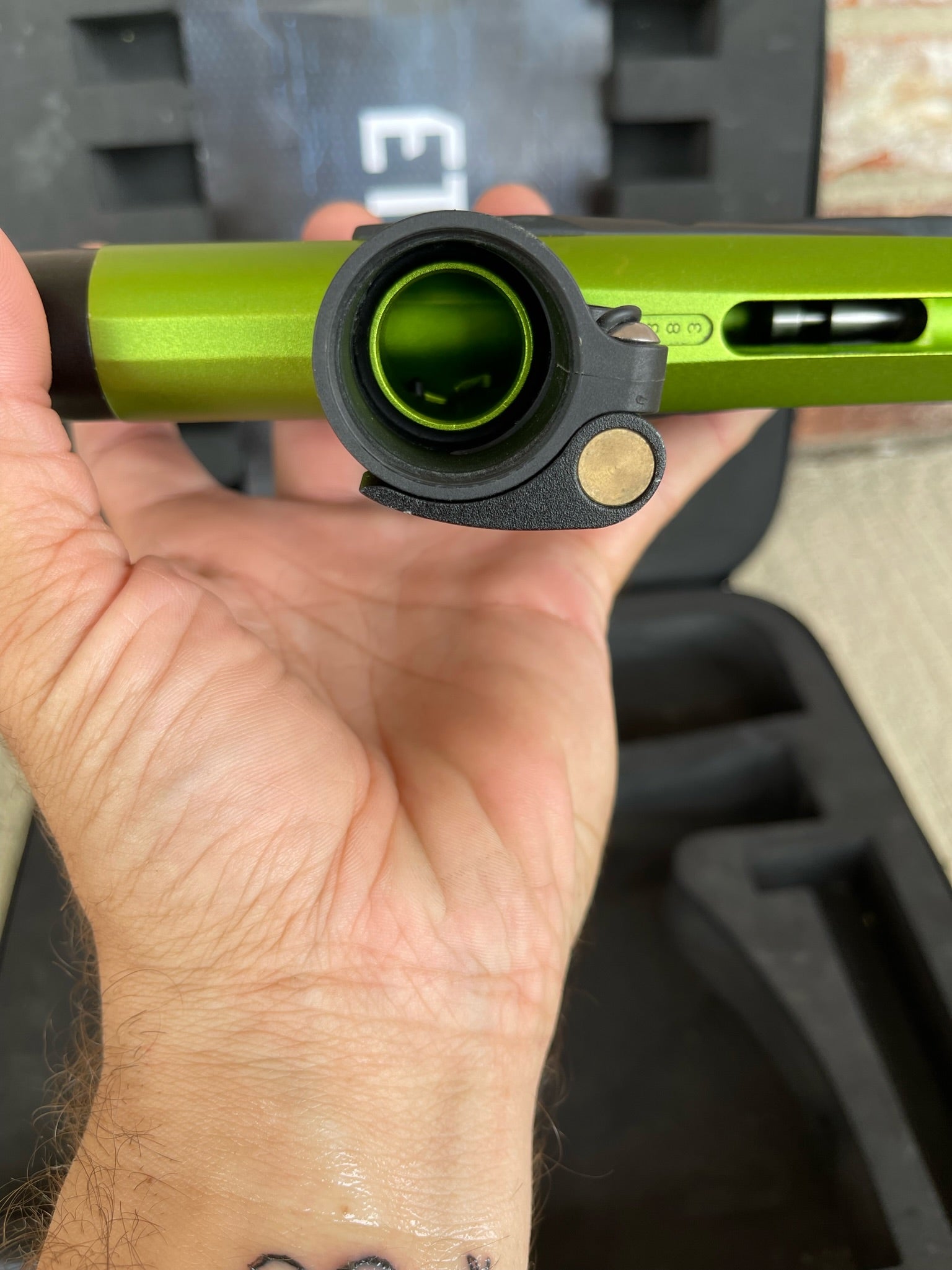 Used Planet Eclipse Etek 5 w/ OLED Board - Lime Green