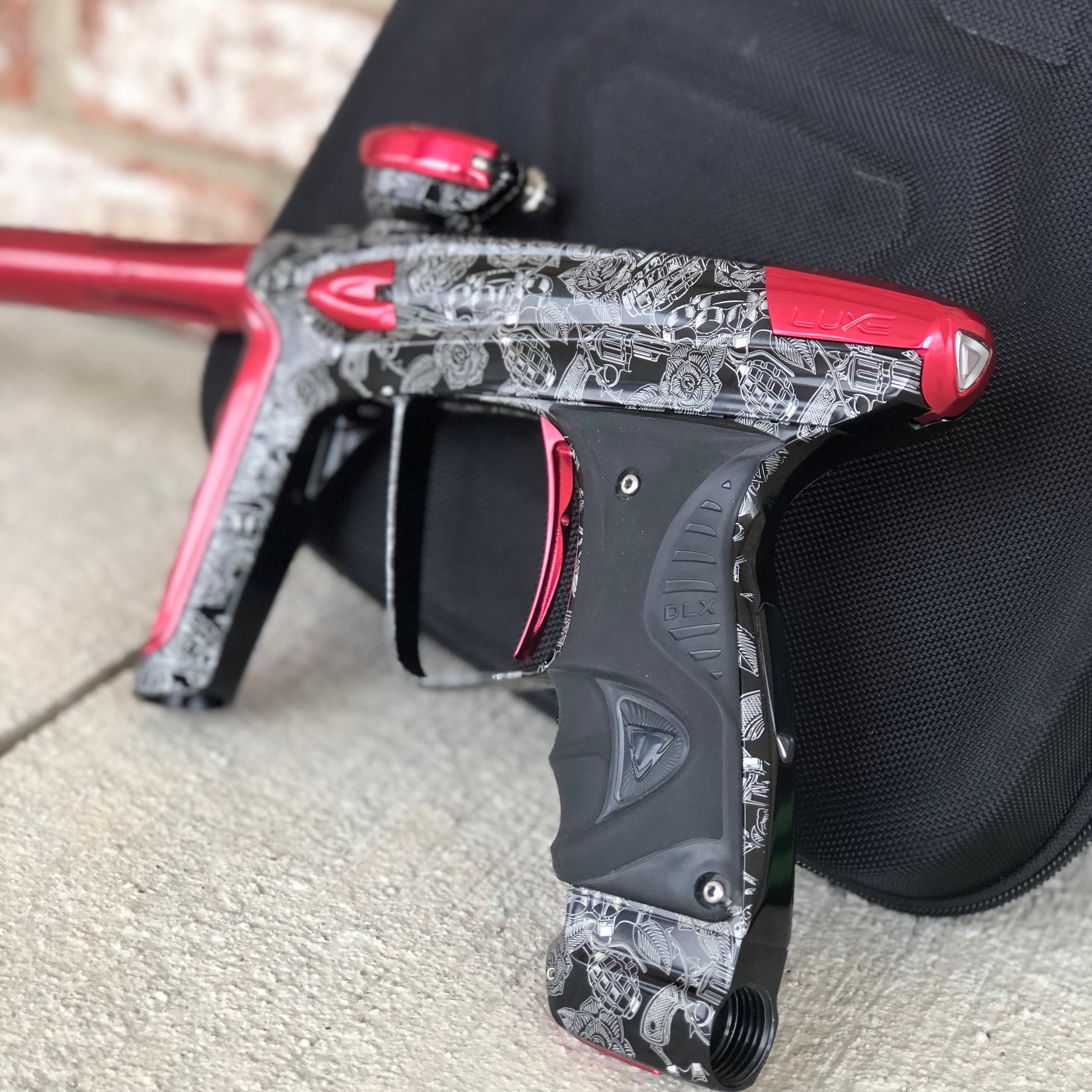 Used DLX Luxe Ice Paintball Gun - SAM66 Edition