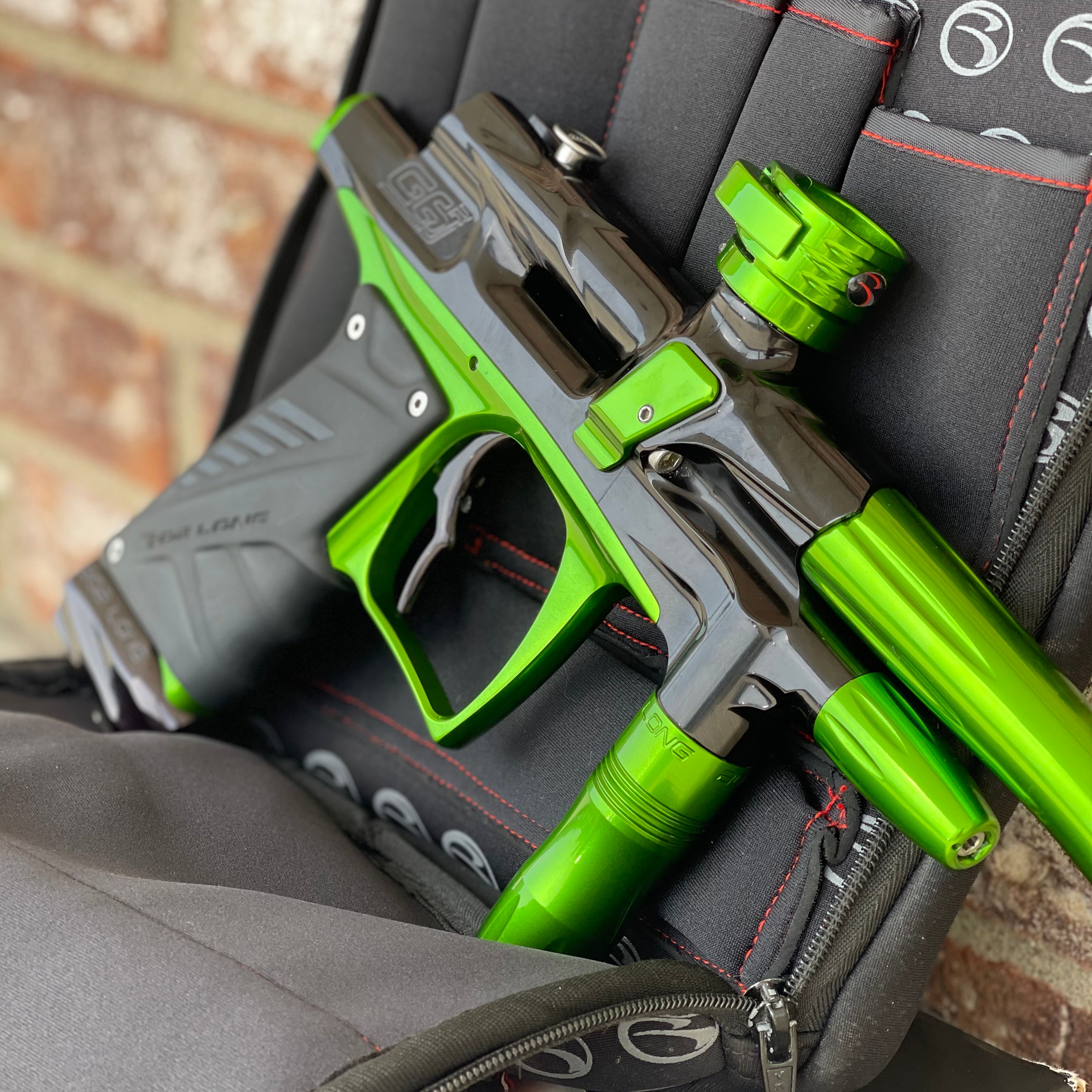 Used Bob Long 2K12 G6R Paintball Gun - Black / Green