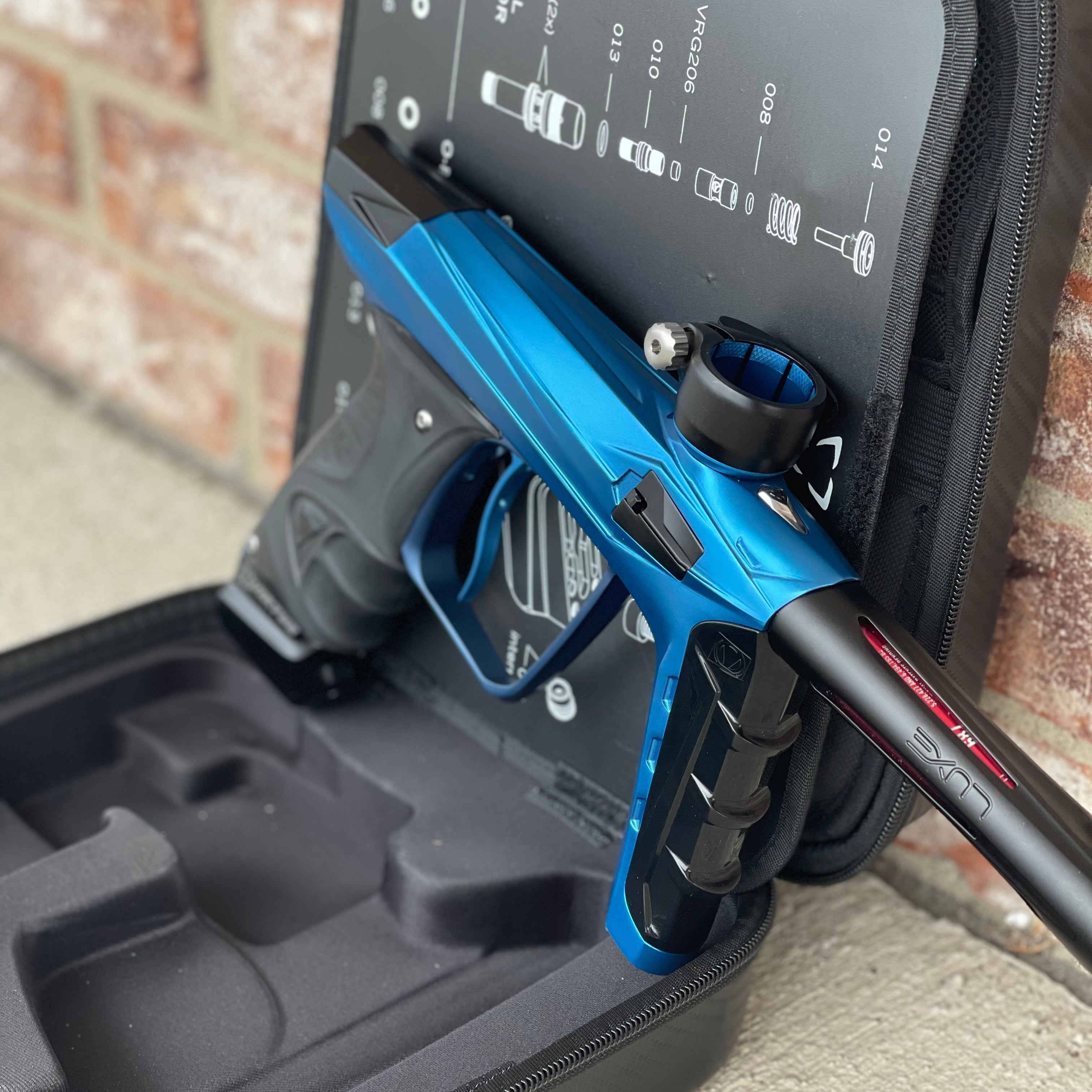 Used Virtue Luxe Ace Paintball Gun - Blue/Black