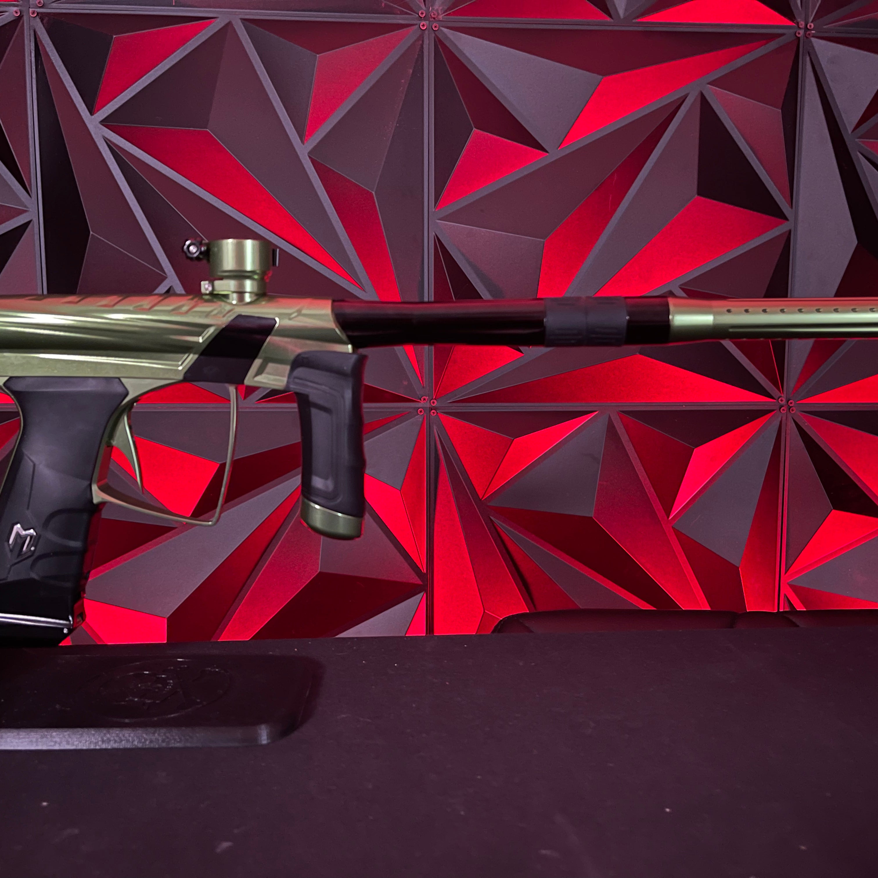 Used MacDev Prime XTS Paintball Gun - Polished Olive