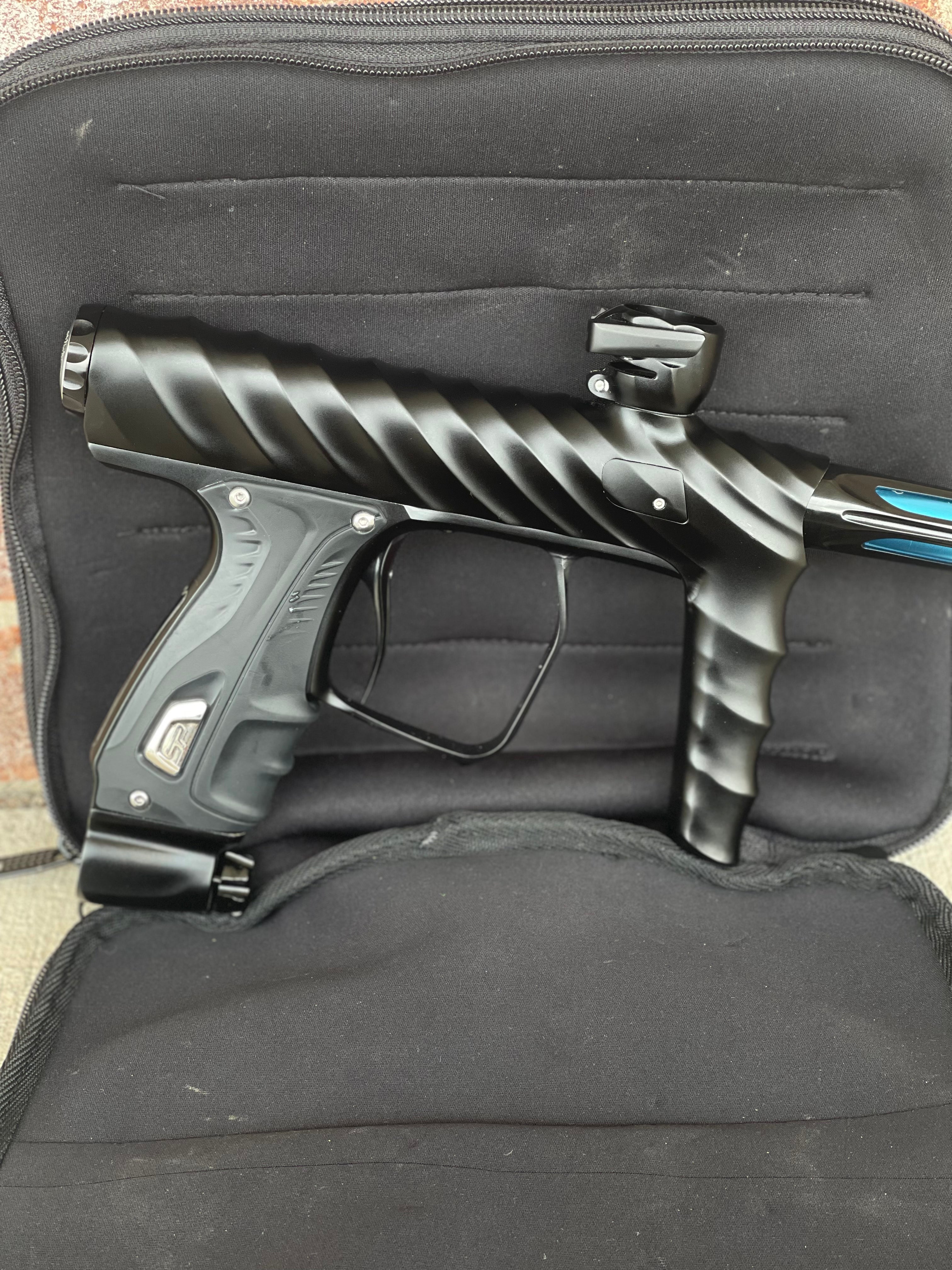 Used Adrenaline Shocker XLS Paintball Gun - w/ Adrenaline CVO Frame and STOCK XLS Electronic Frame