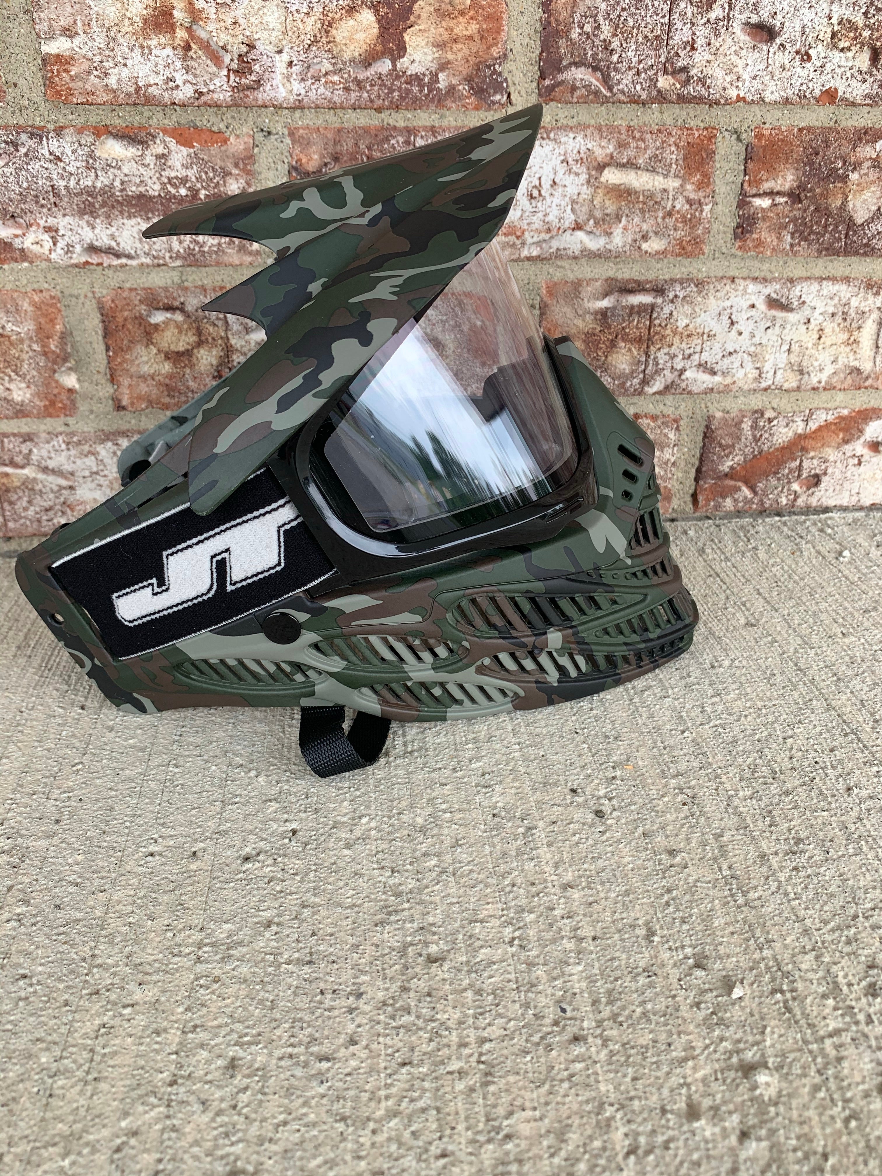 Used JT Flex 8 Paintball Mask - Camo
