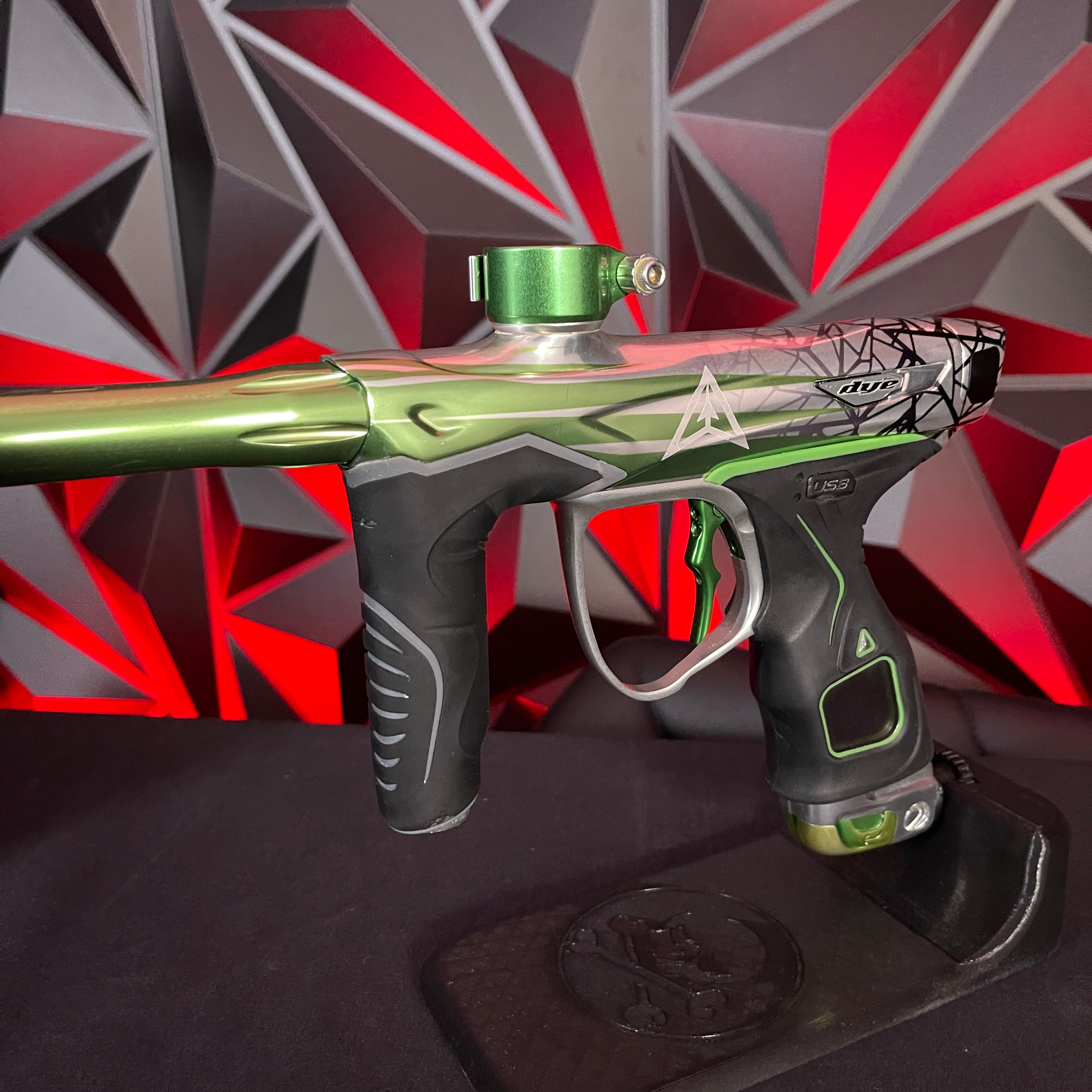Used Dye M3+ Paintball Gun - Columbus LVL Edition (PRO OWNED Justin Politi #17)