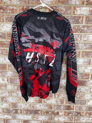 Used HK Army HSTL Paintball Jersey - Red/Black/White - Small