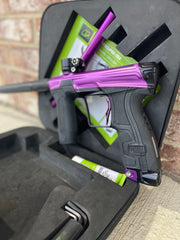 Used Planet Eclipse CS2 Paintball Gun - Dust Purple/Black w/ Infamous Deuce Trigger