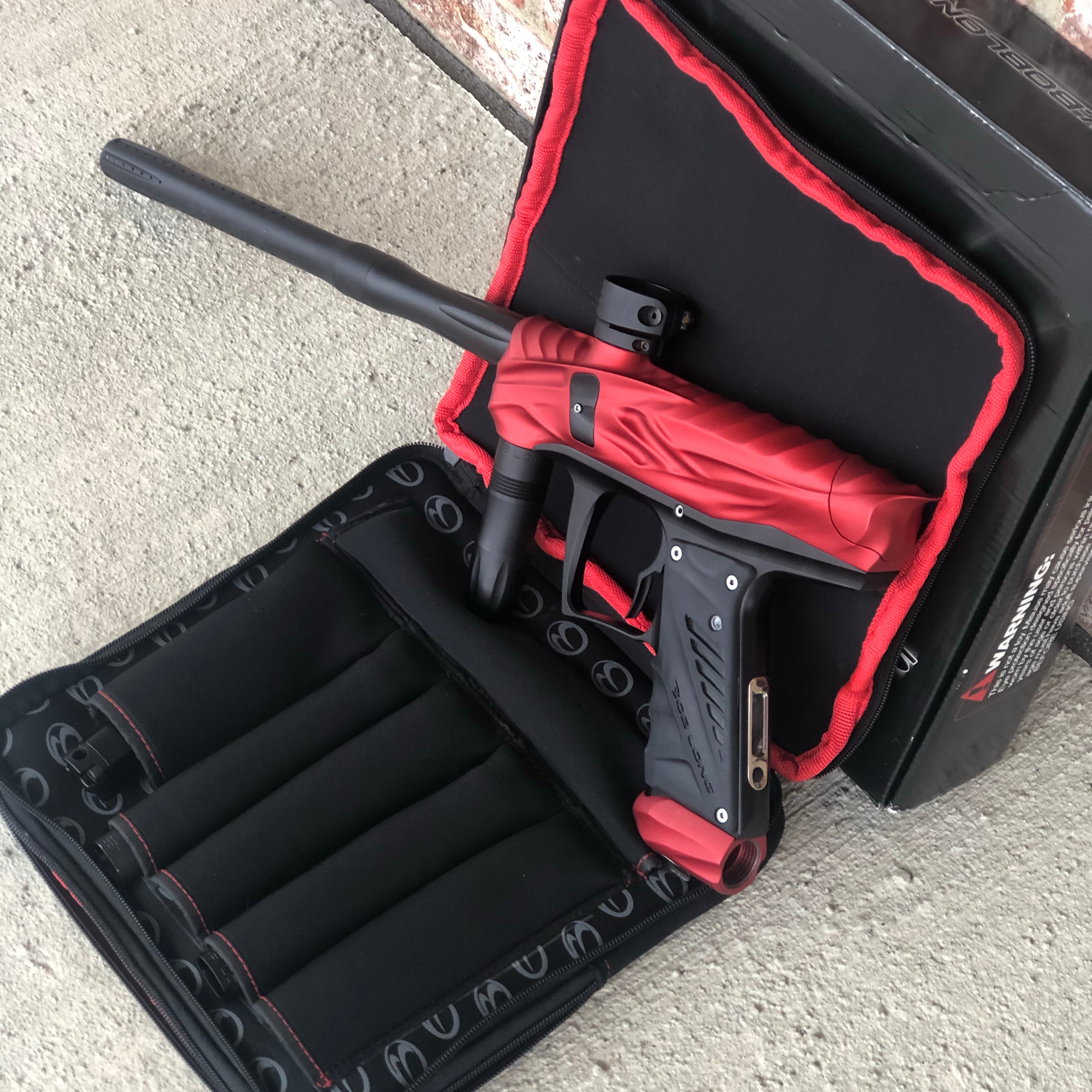 Used Bob Long Reptile Paintball Marker - Dust Red