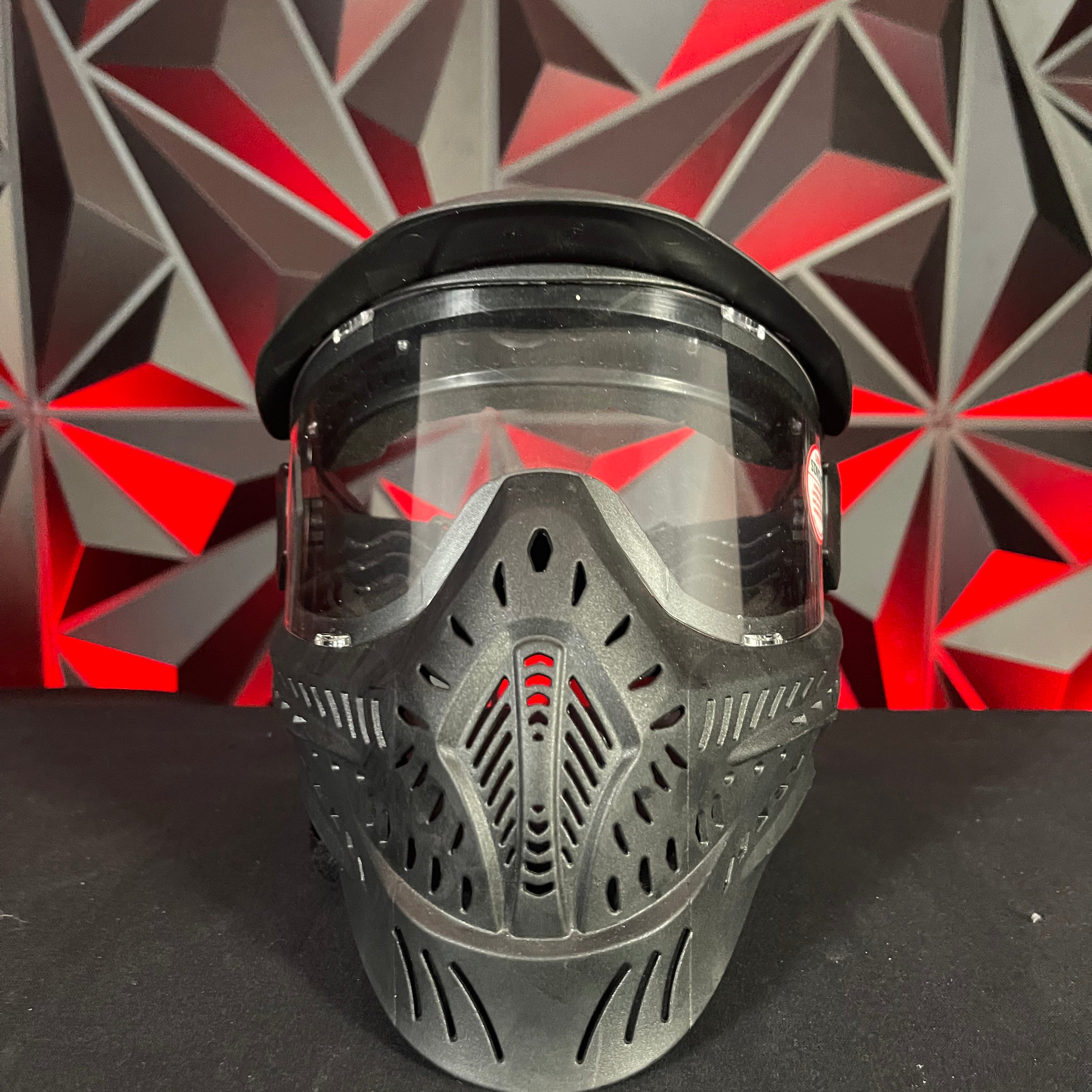 Used HK Army HSTL Paintball Mask - Black *Single Lens*