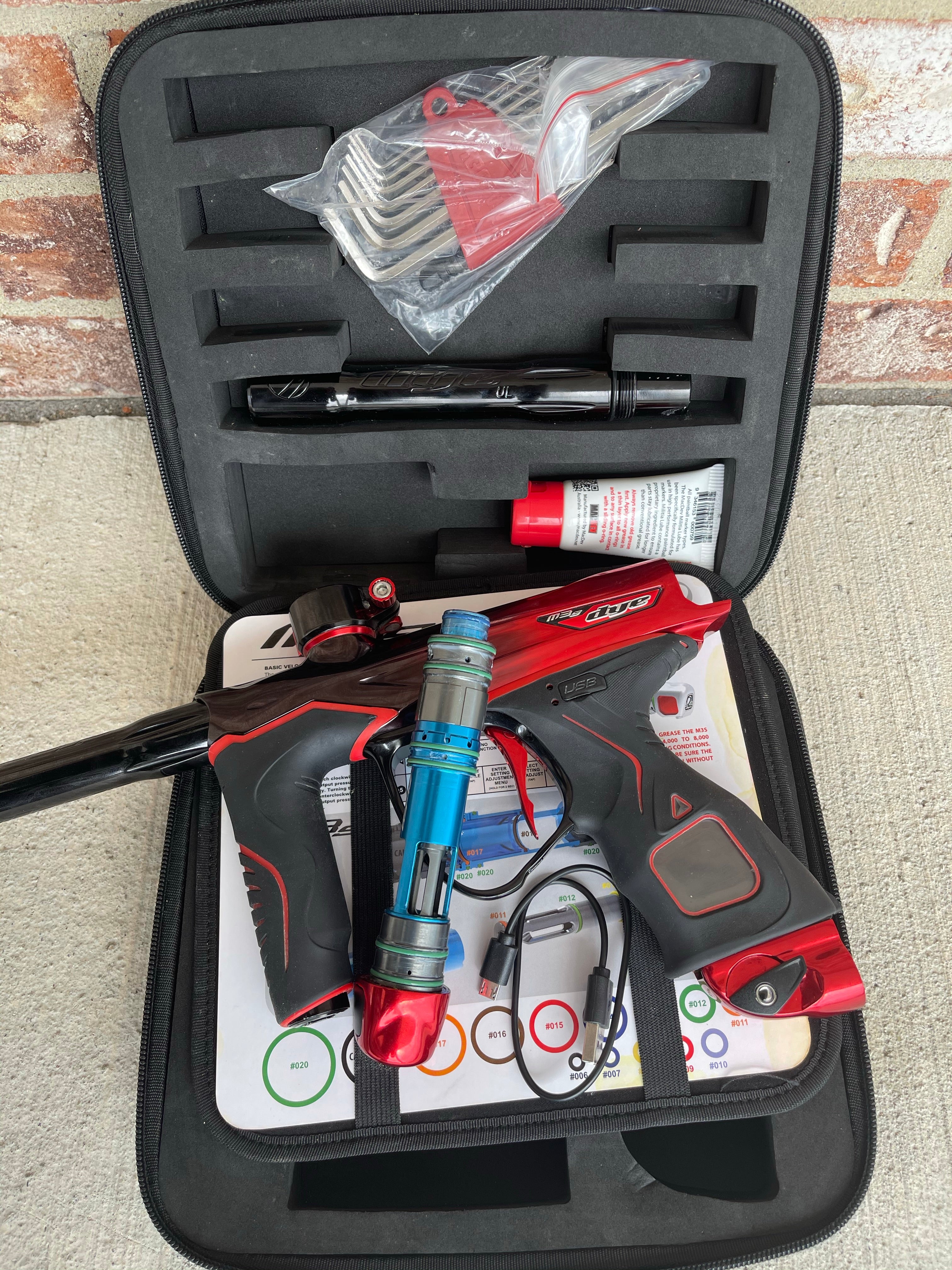 Used Dye M3S Paintball Marker - Bloody Sunday