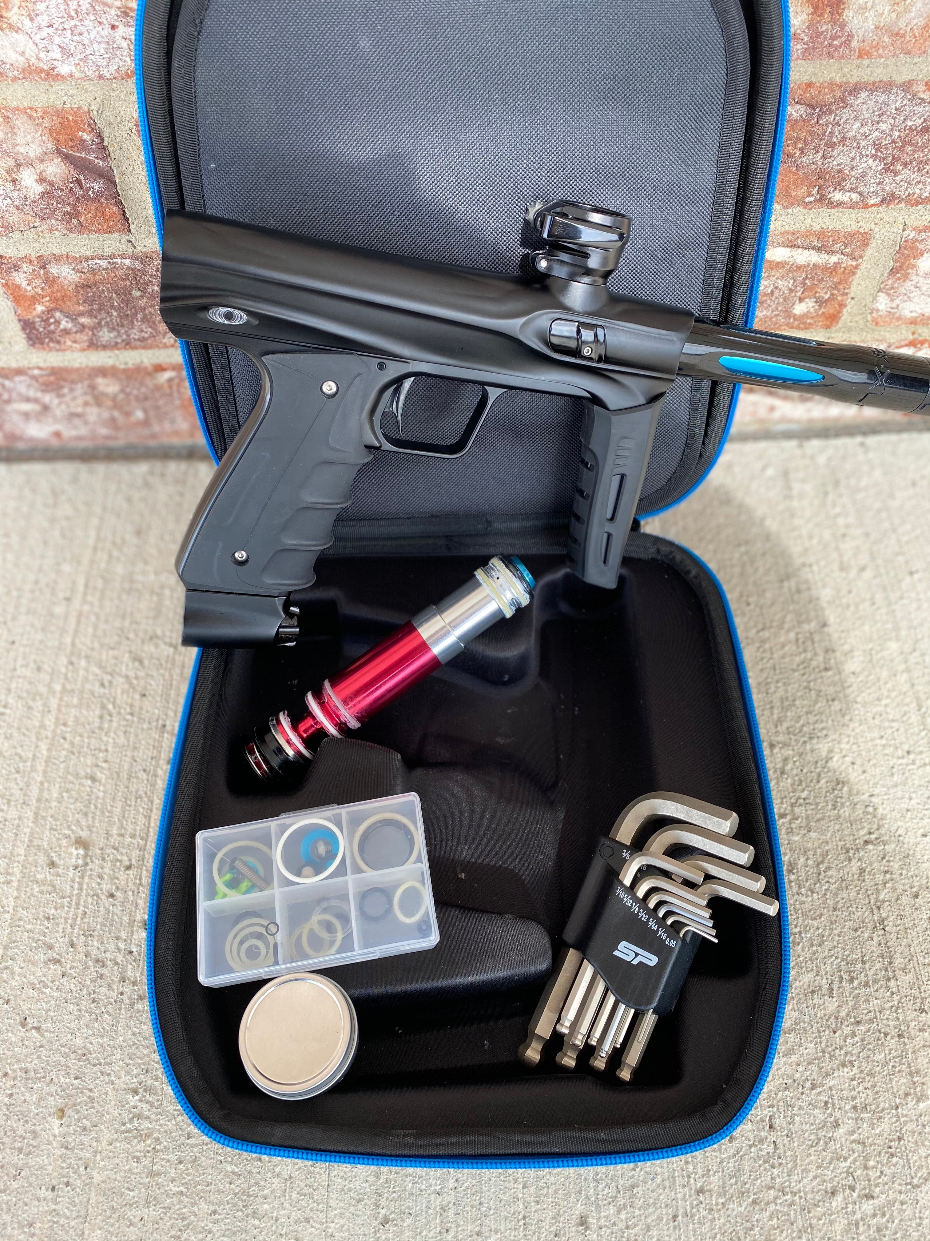 Used Shocker XLS CVO Paintball Gun - Dust Black