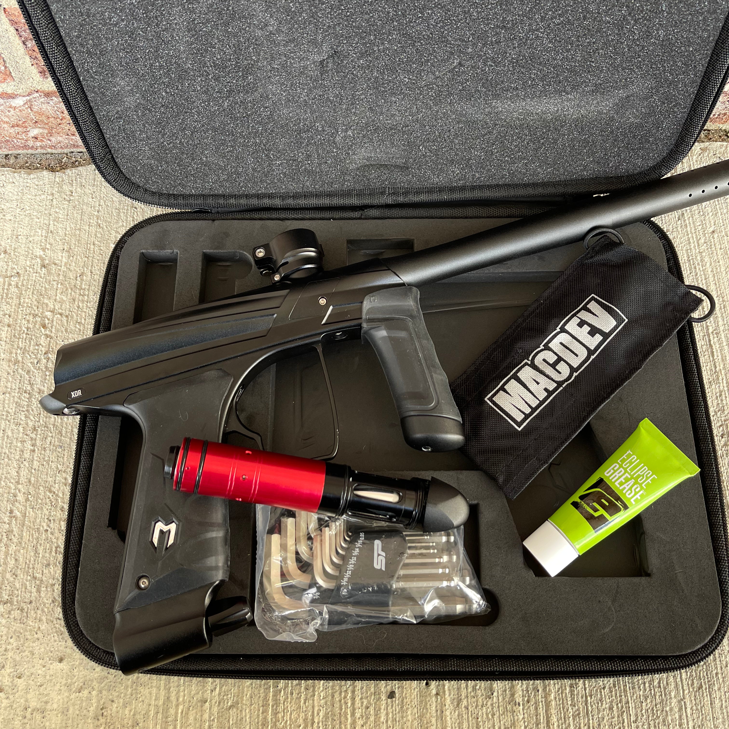 Used Macdev XDR Paintball Gun - Dust Black