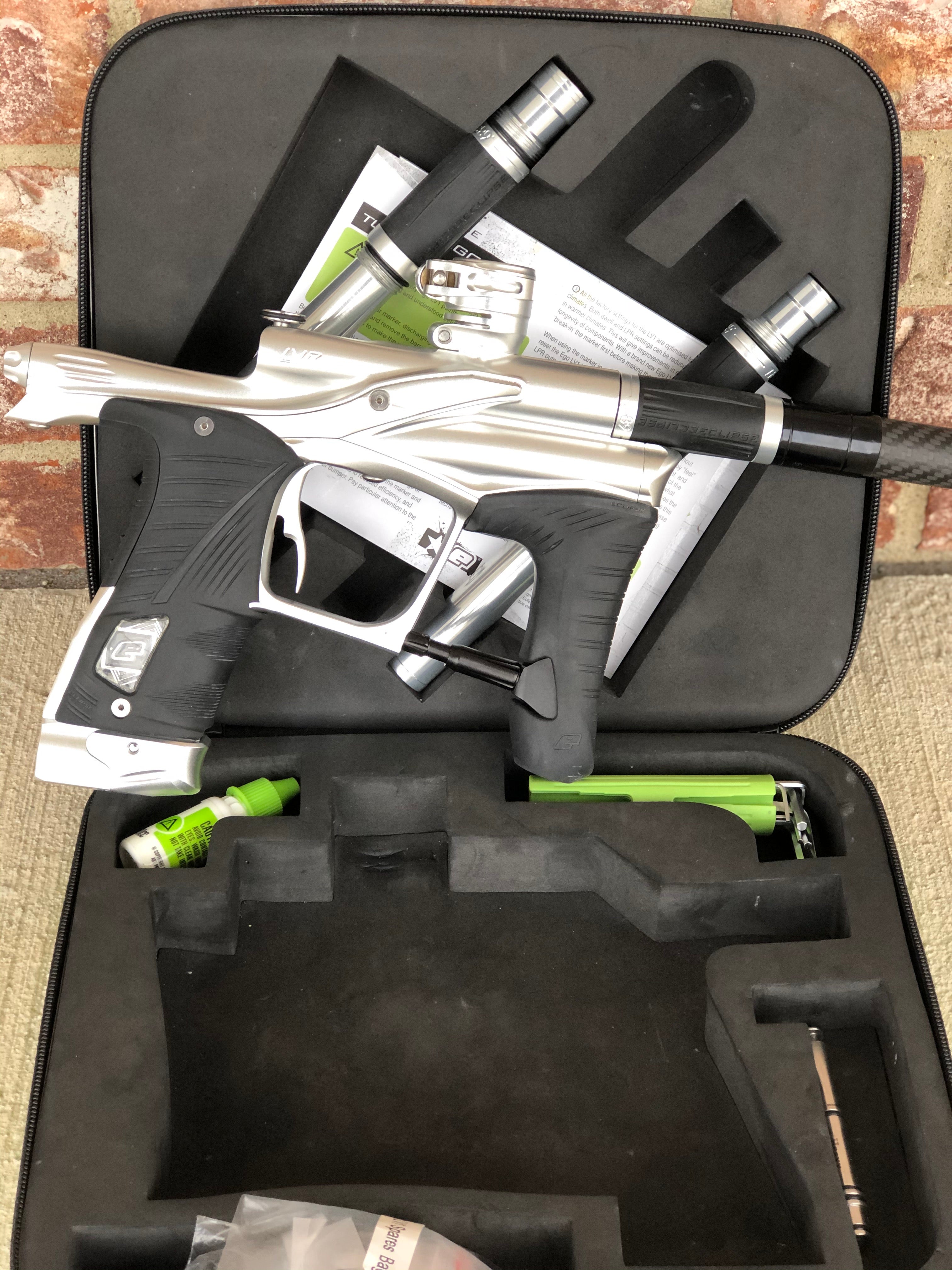 Used Planet Eclipse LVR Paintball Gun - Pure (Silver)