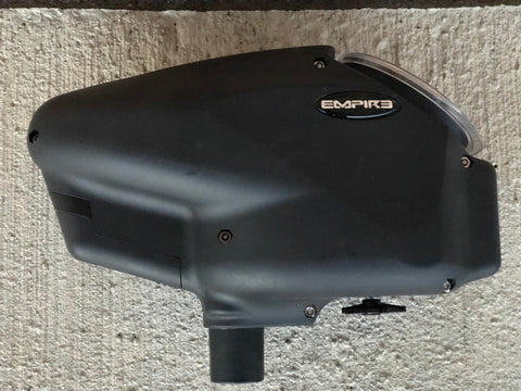 Used Empire Halo Too Paintball Loader - Black