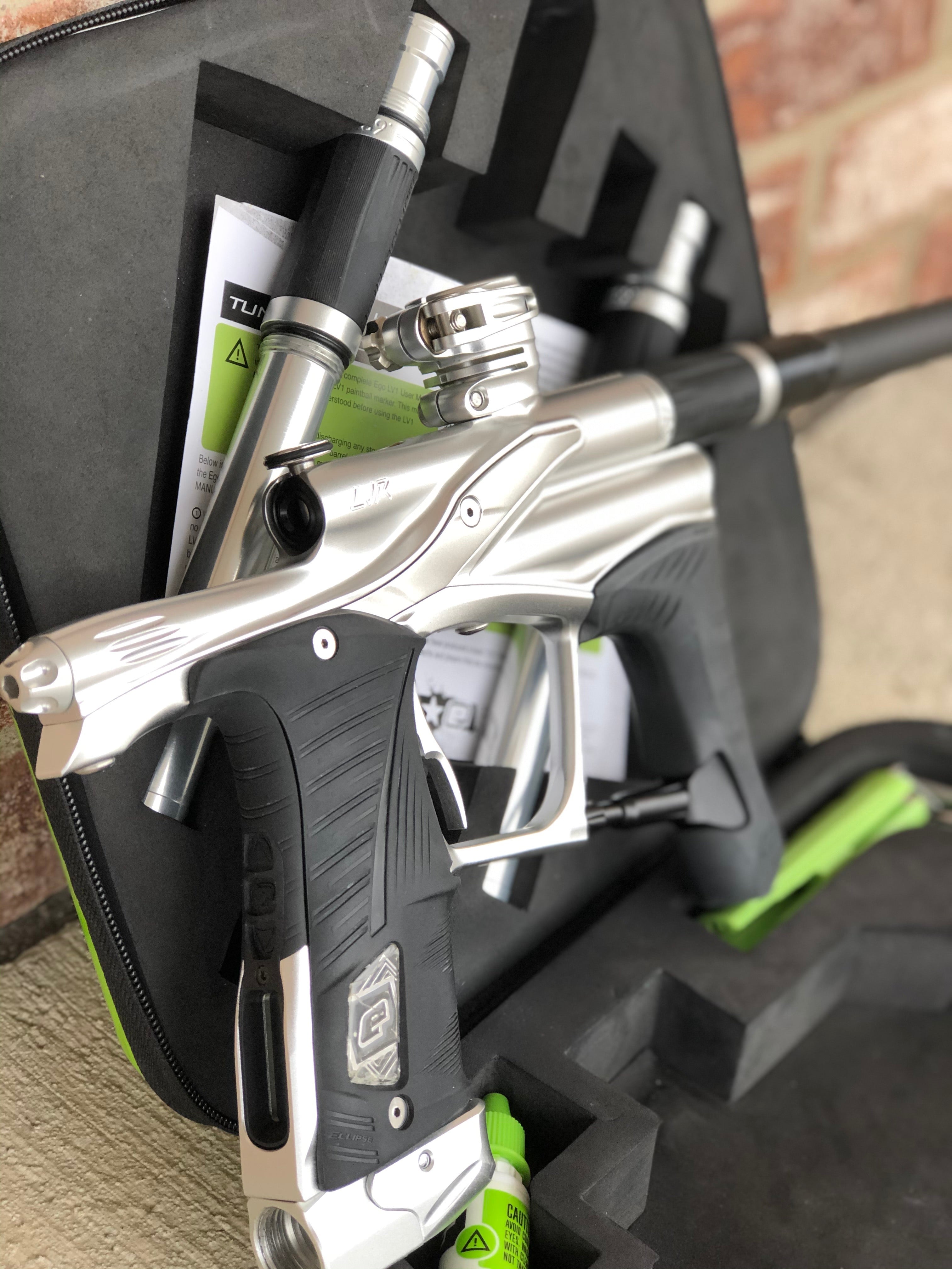 Used Planet Eclipse LVR Paintball Gun - Pure (Silver)