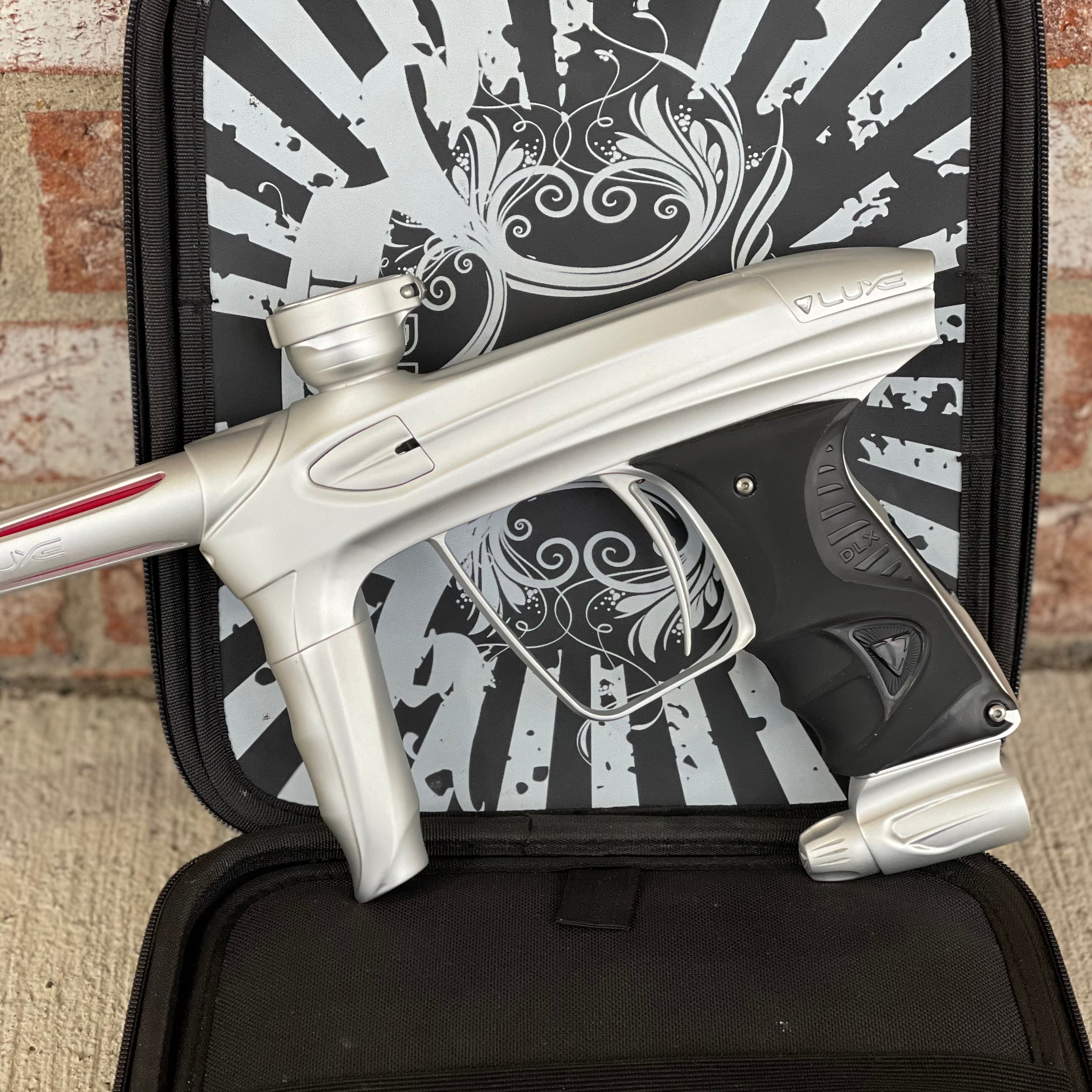 Used DLX Luxe 2.0 Oled Paintball Gun - Pure (Dust Silver)