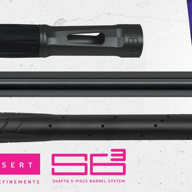 Planet Eclipse S63 Pro Barrel - 3-Piece Barrel System - Black