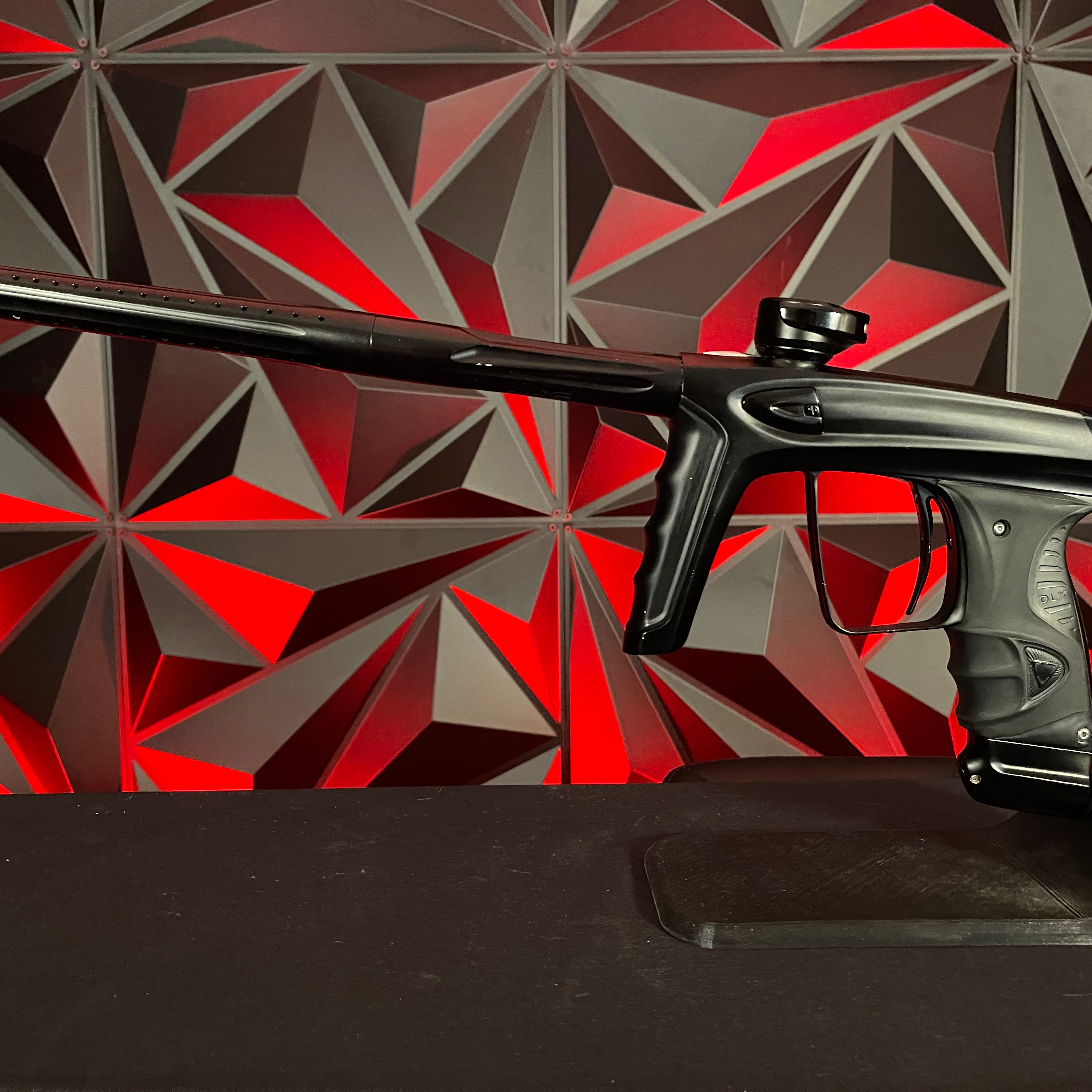 Used DLX Luxe Ice Paintball Gun - Dust Black