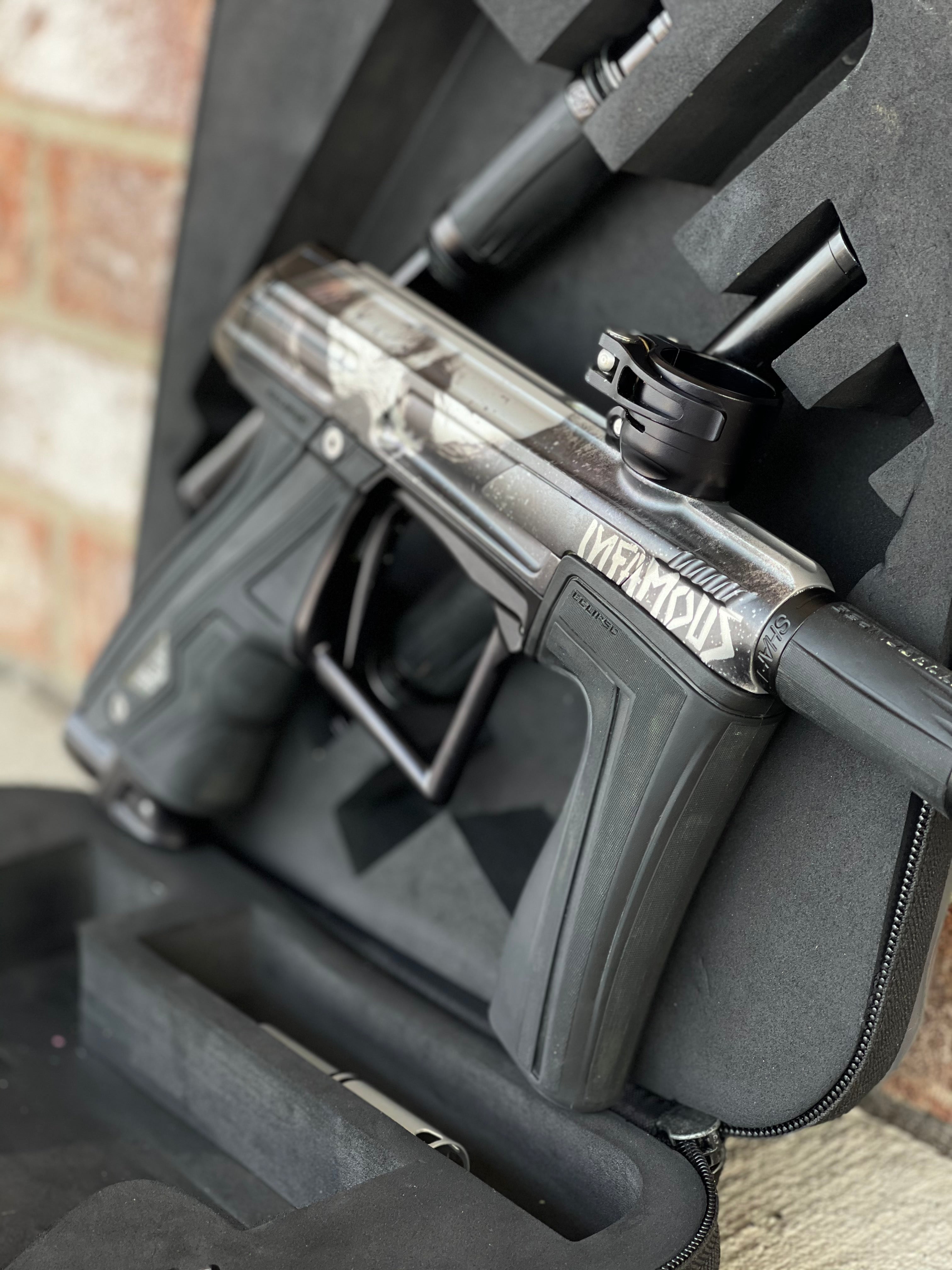 Used Planet Eclipse CS1.5 Paintball Gun - Infamous "Skull" Edition