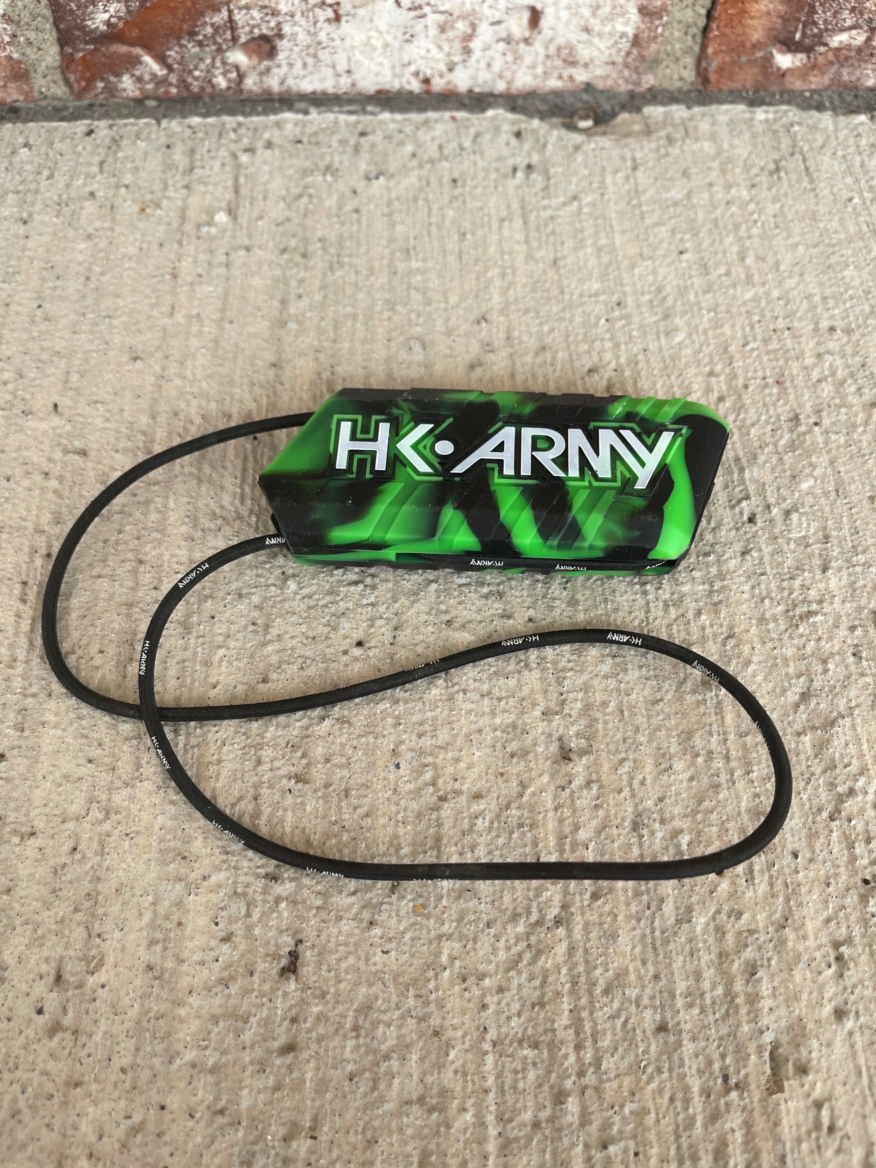 Used HK Army Ball Breaker- Black/Neon Green Swirl