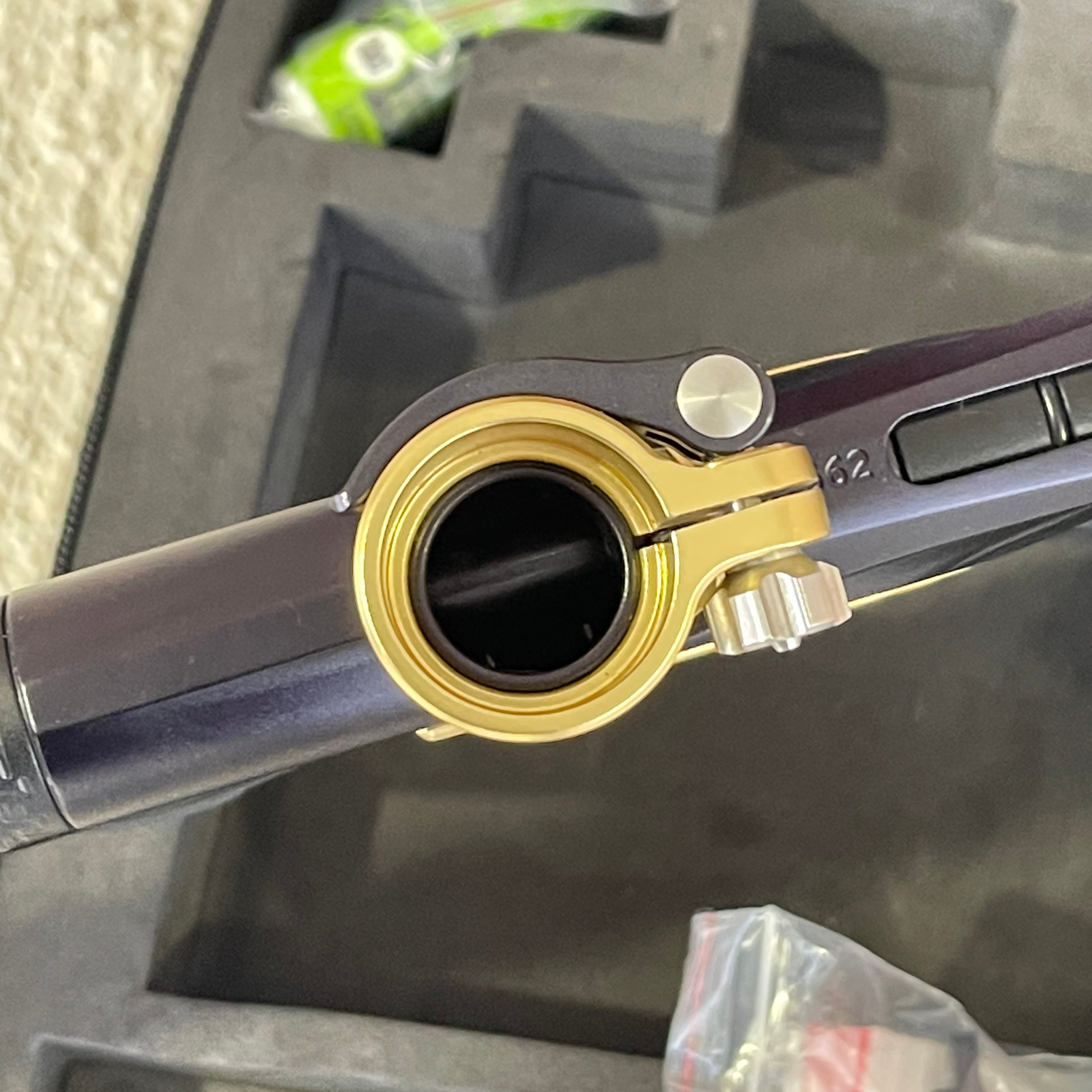 Used Planet Eclipse "Midnight Series" Lv1.6 Paintball Gun - Black / Gold w/ FL Kit & Scythe Trigger