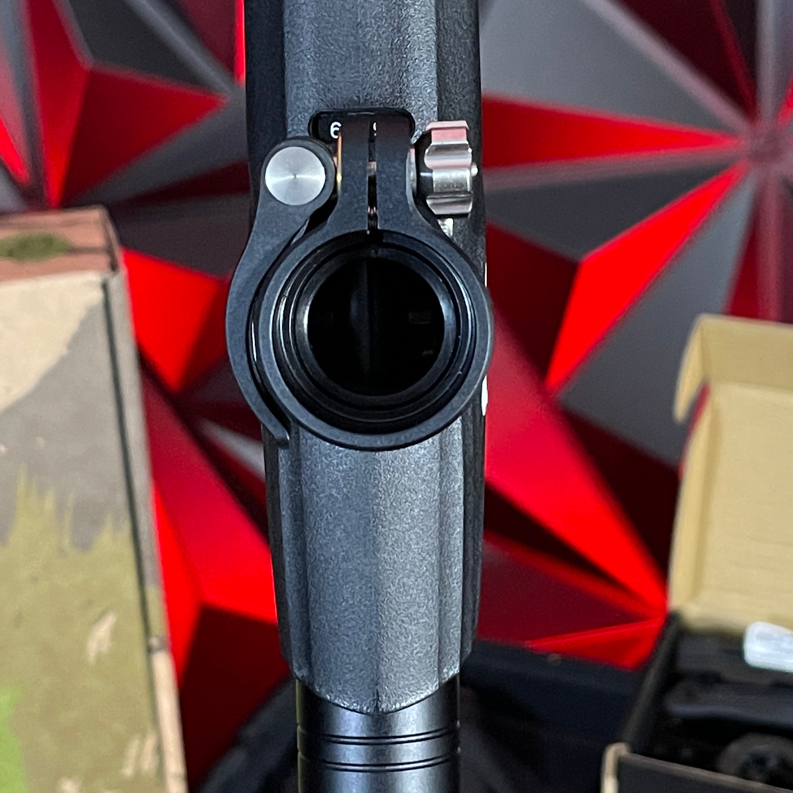 Used Planet Eclipse Etha3 Paintball Marker - Black w/ White CCU Kit + HK Army Exo Marker Case 2.0