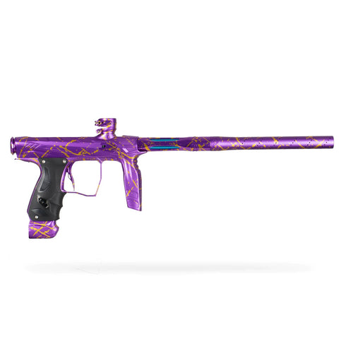 HK Army Shocker AMP Paintball Gun - Royalty Splash (Purple/Gold)