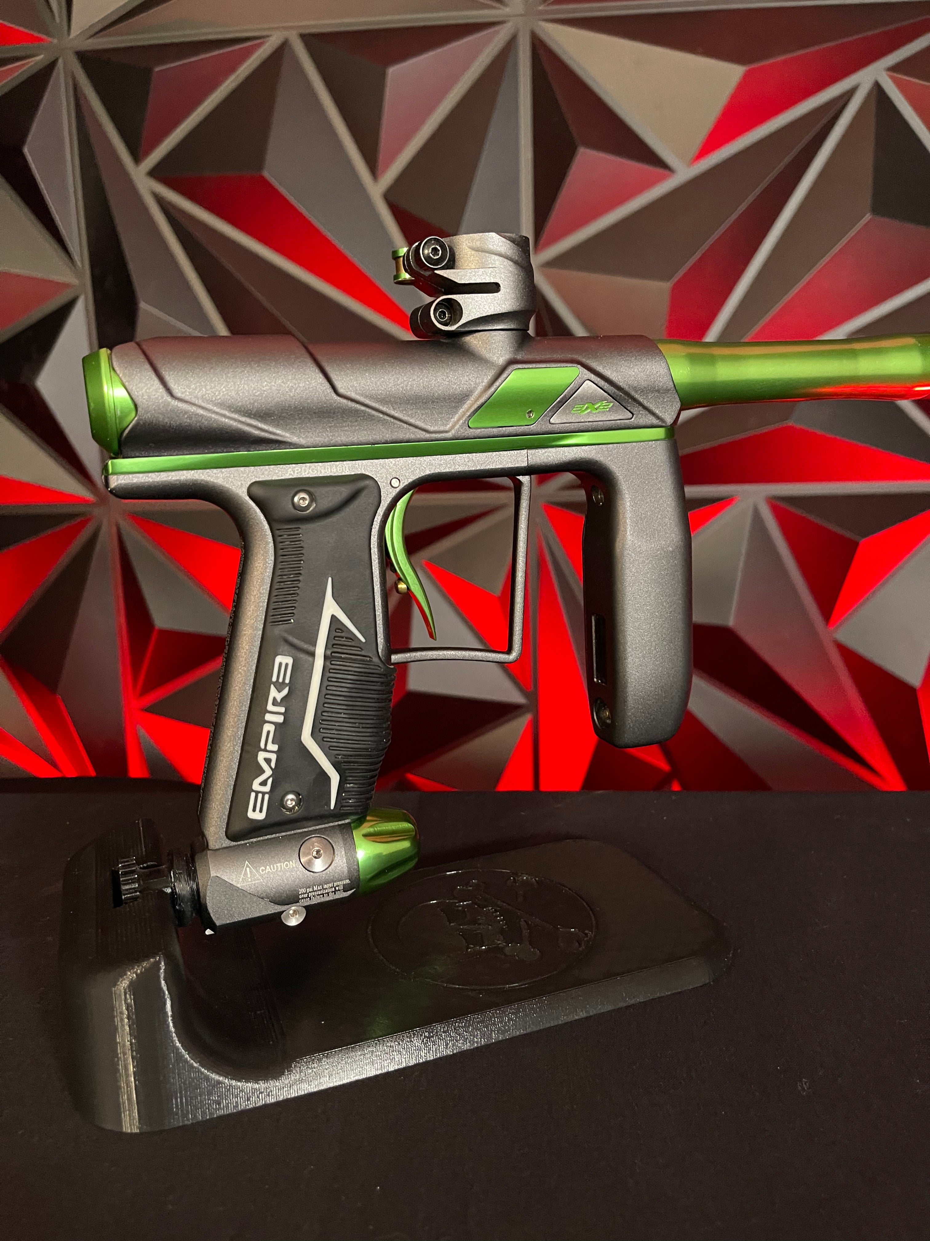 Used Empire Axe Pro Paintball Gun - Grey/Lime