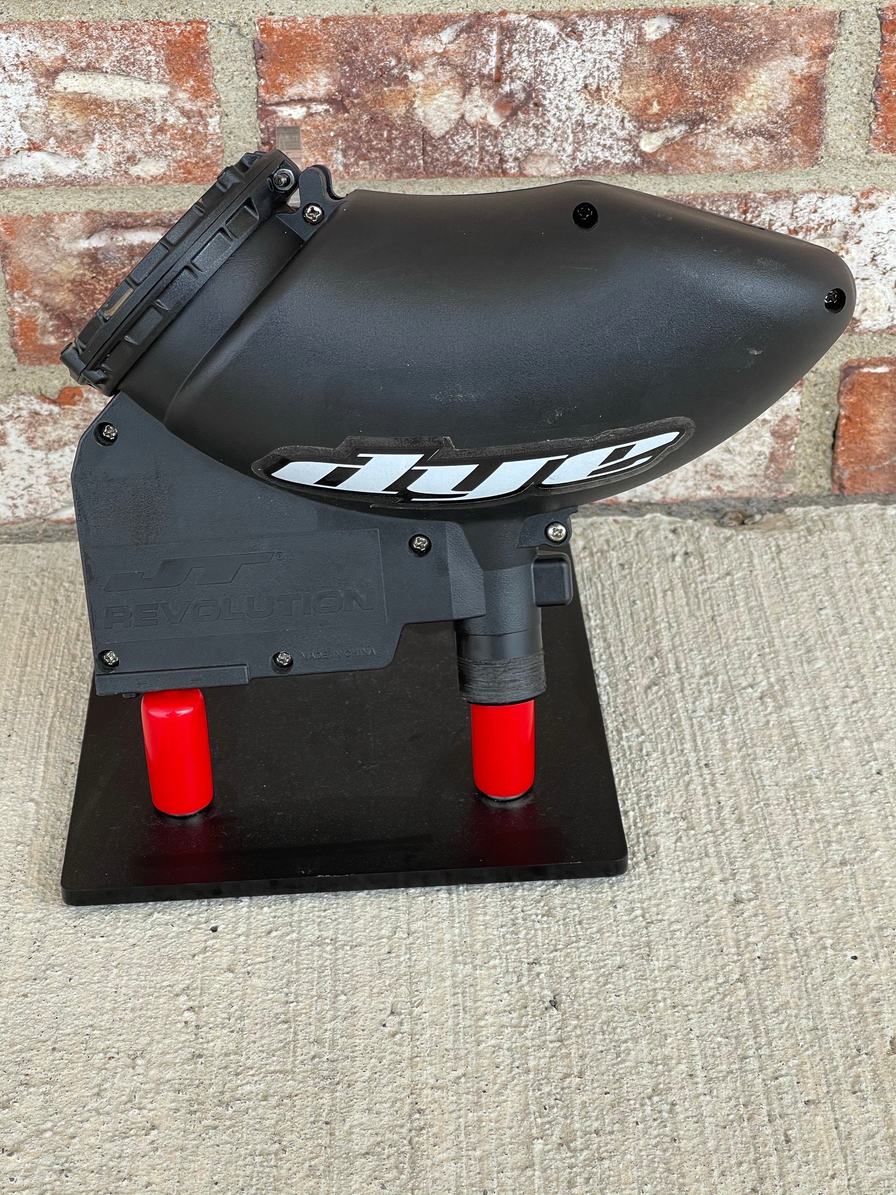Used JT Revolution Paintball Loader - Black w/ SpeedFeed