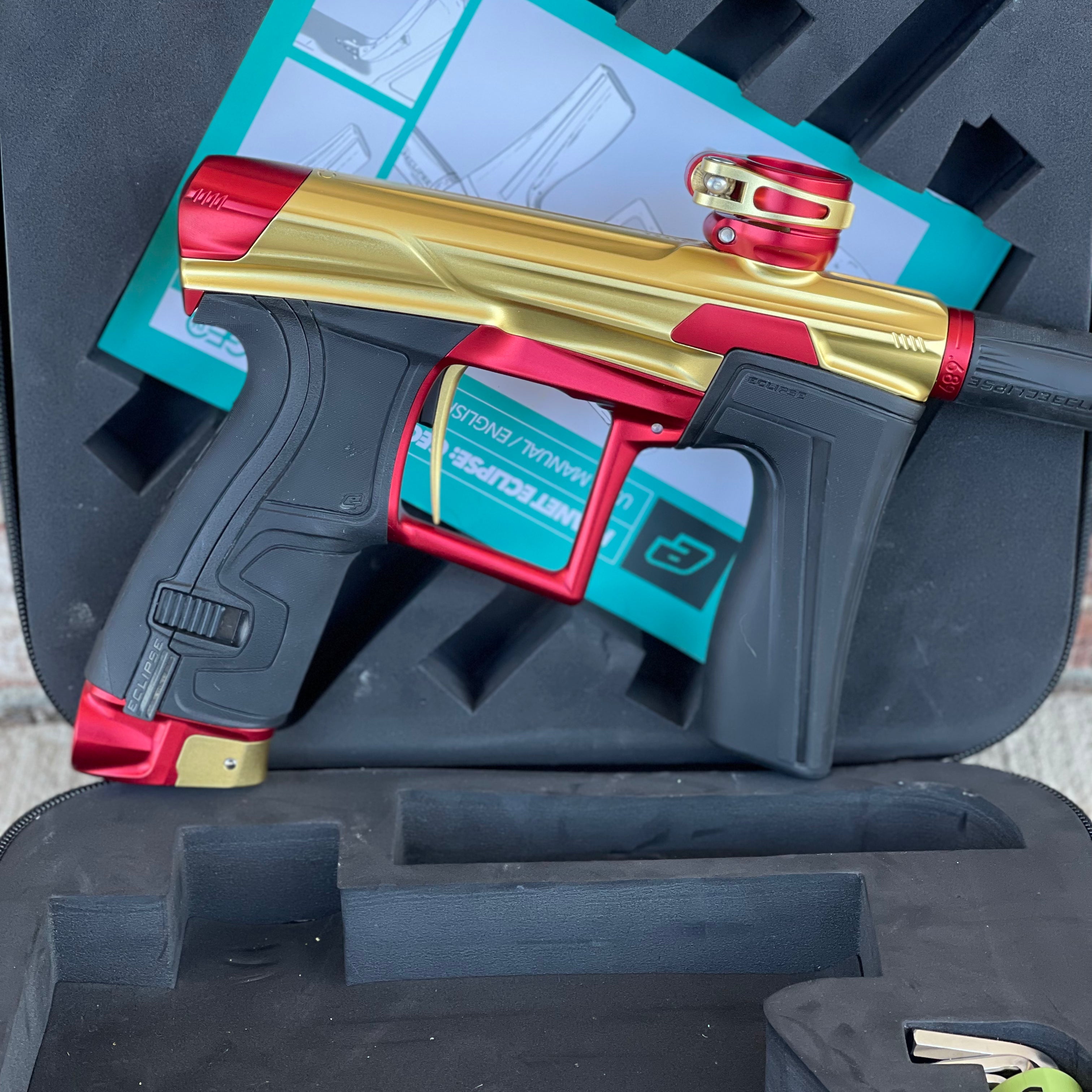 Used Planet Eclipse Geo 4 Paintball Gun - Fire Opal