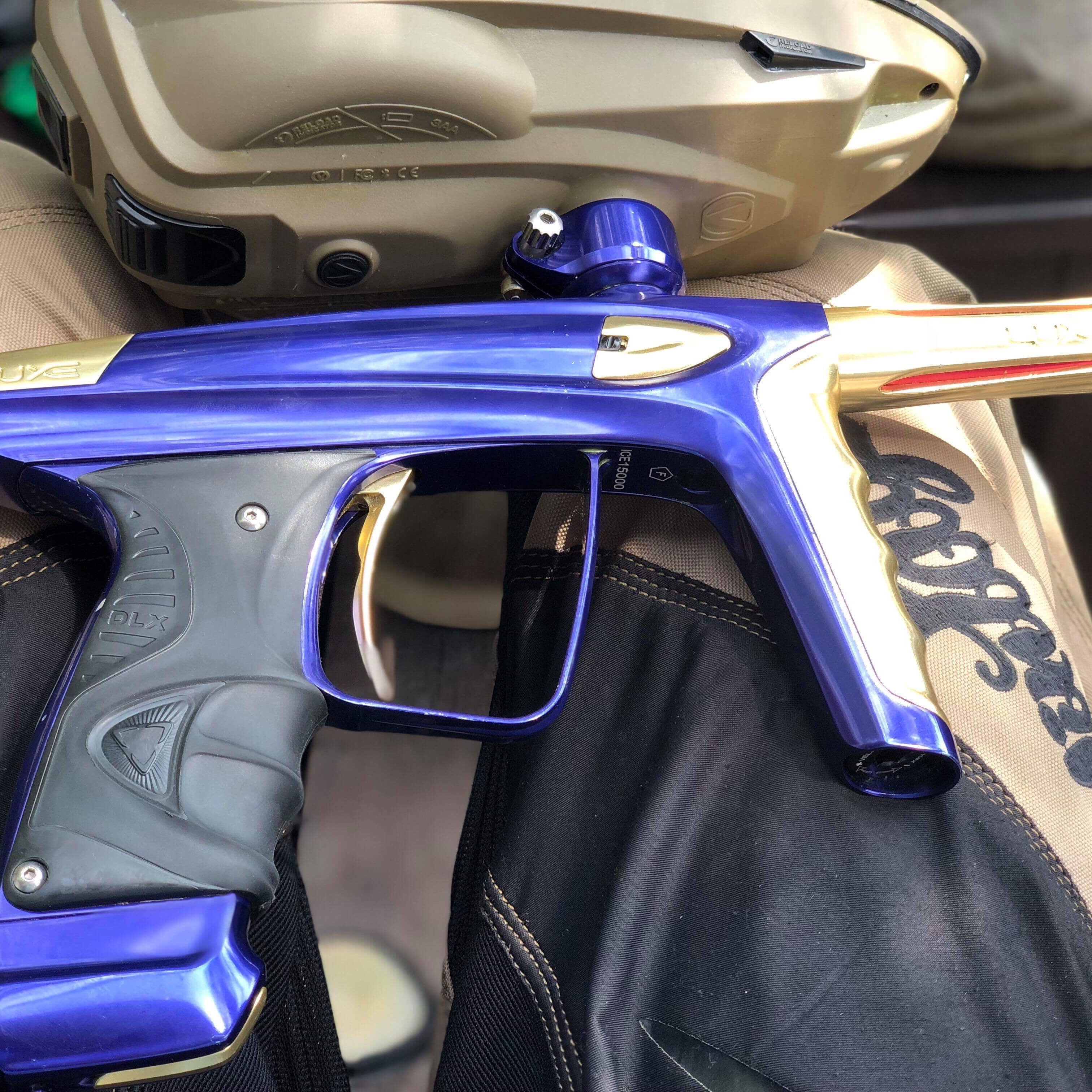 Purple/Gold Luxe Ice Paintball Marker