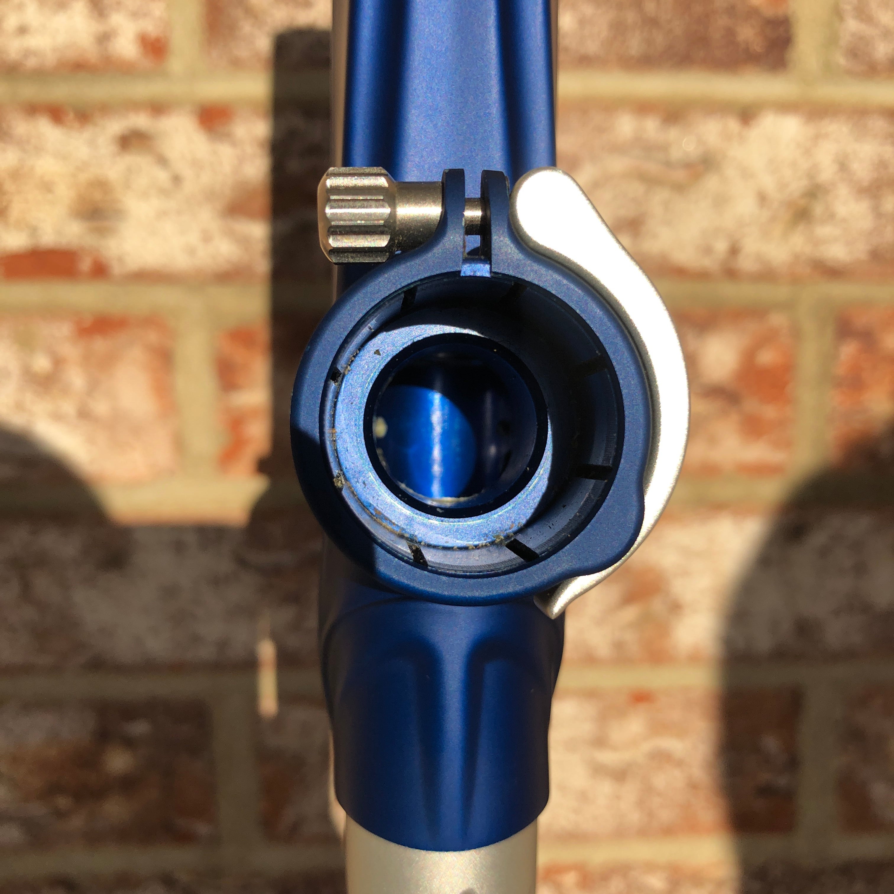 Used DLX Luxe 2.0 Oled Paintball Gun - Blue / Silver