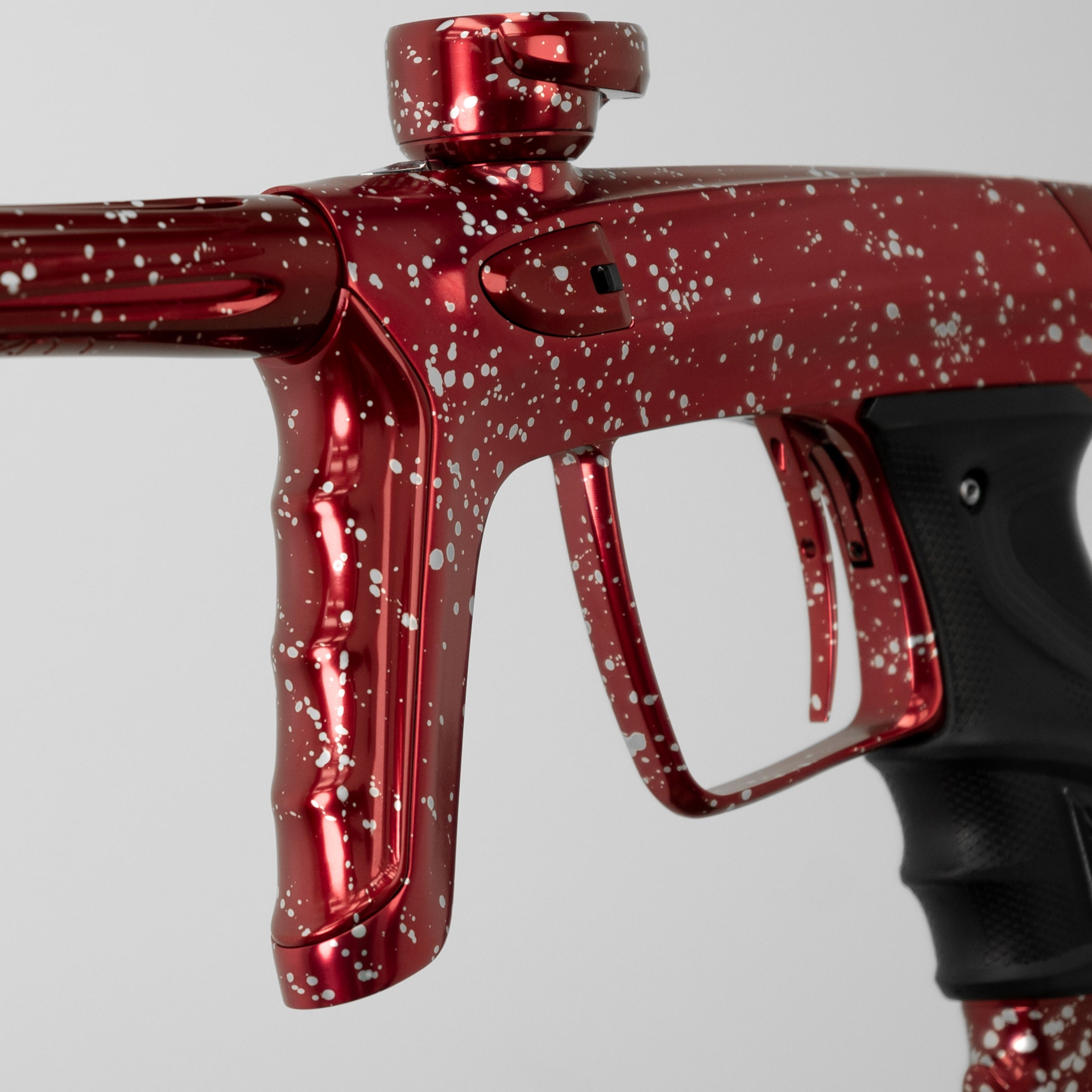 DLX Luxe TM40 Paintball Gun - LE Dr. Speckle (Gloss Red / Silver Speckle)