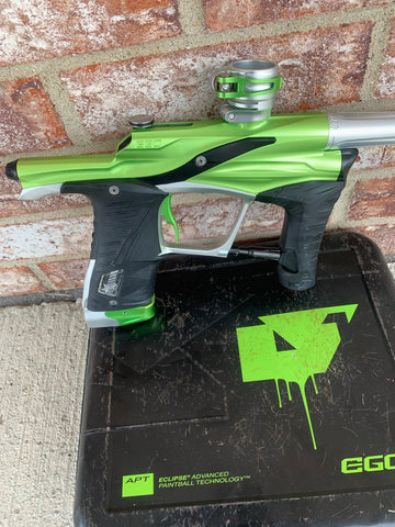 Used Planet Eclipse Ego Lv1 Paintball Marker- Lime/Balck
